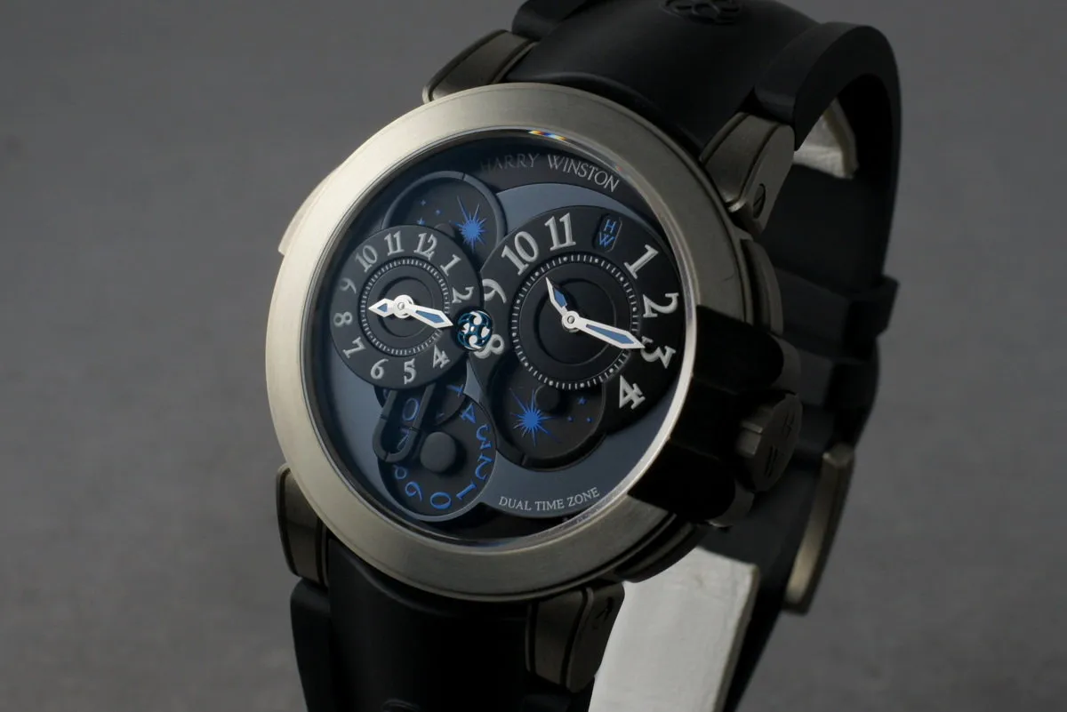 Harry Winston Project Z4 Ocean Dual Time Zone with Box and Papers