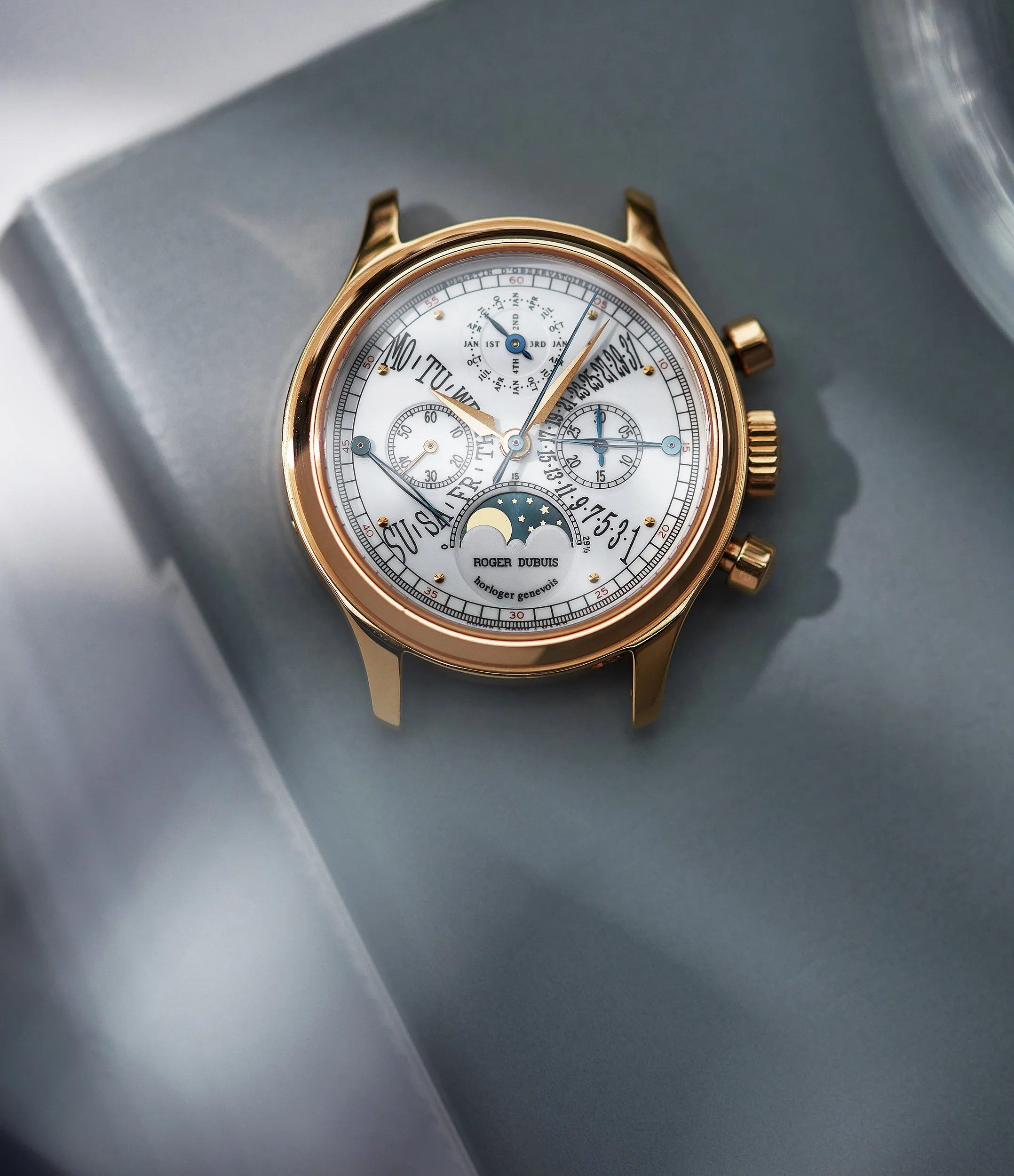 Hommage Chronograph Perpetual Calendar | Bi-Retrograde | Rose Gold