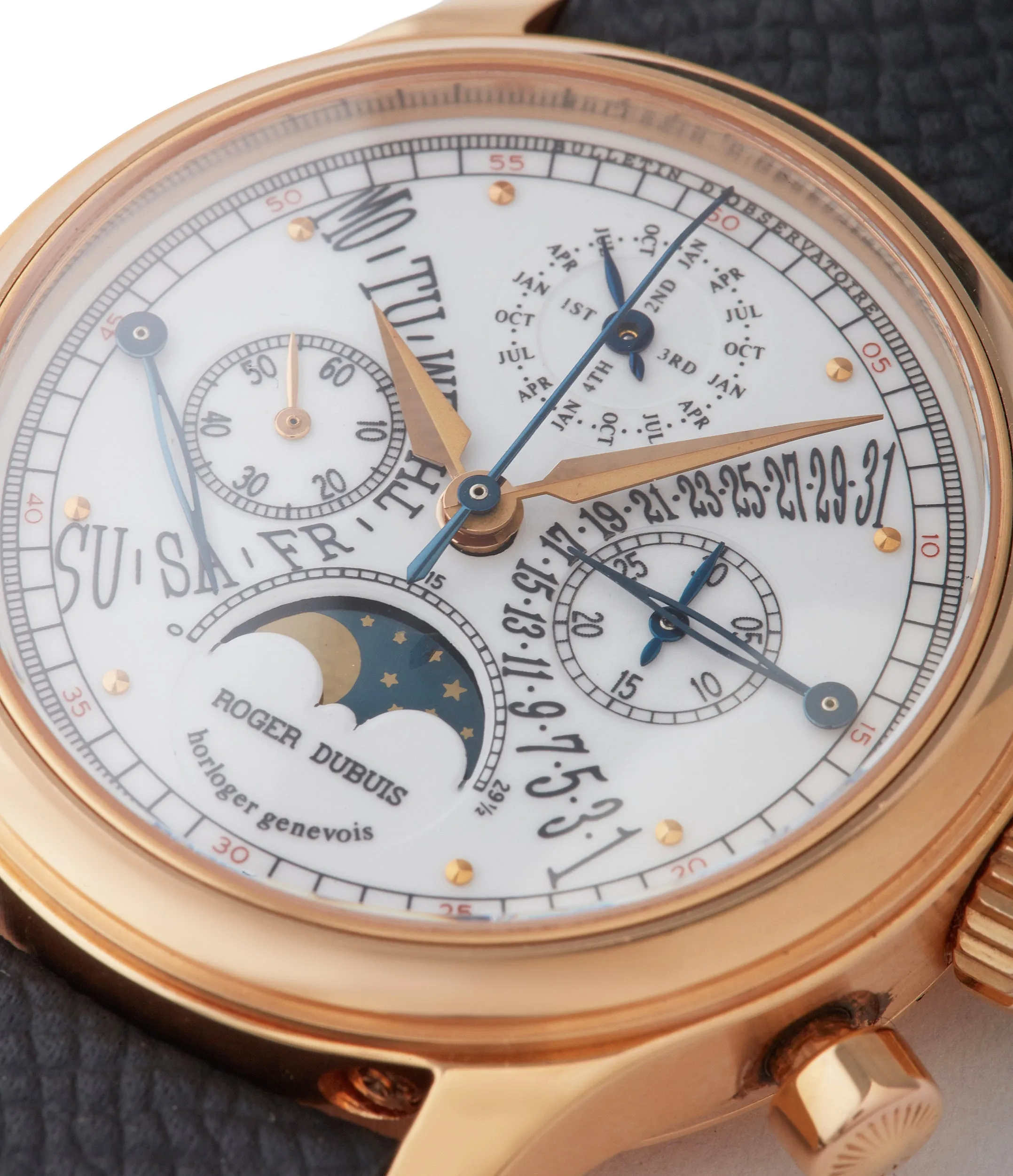 Hommage Chronograph Perpetual Calendar | Bi-Retrograde | Rose Gold