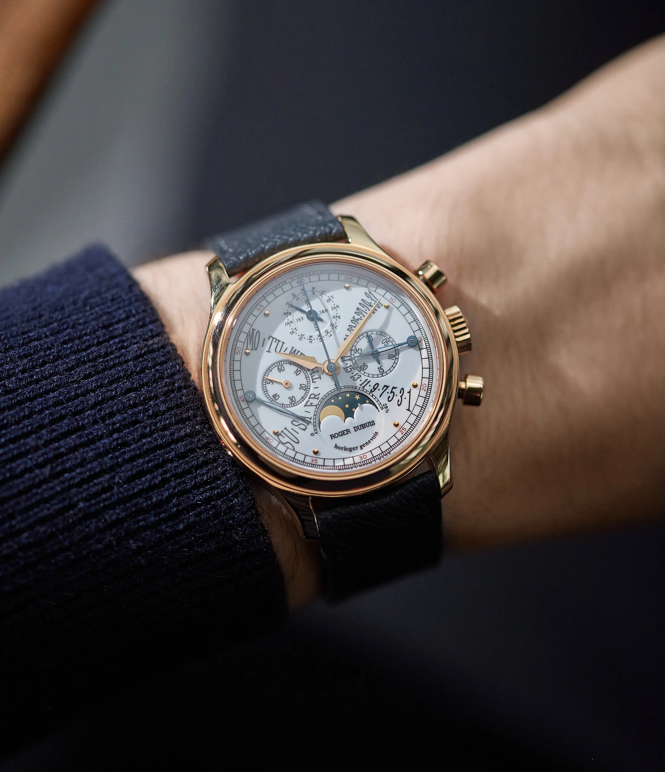 Hommage Chronograph Perpetual Calendar | Bi-Retrograde | Rose Gold