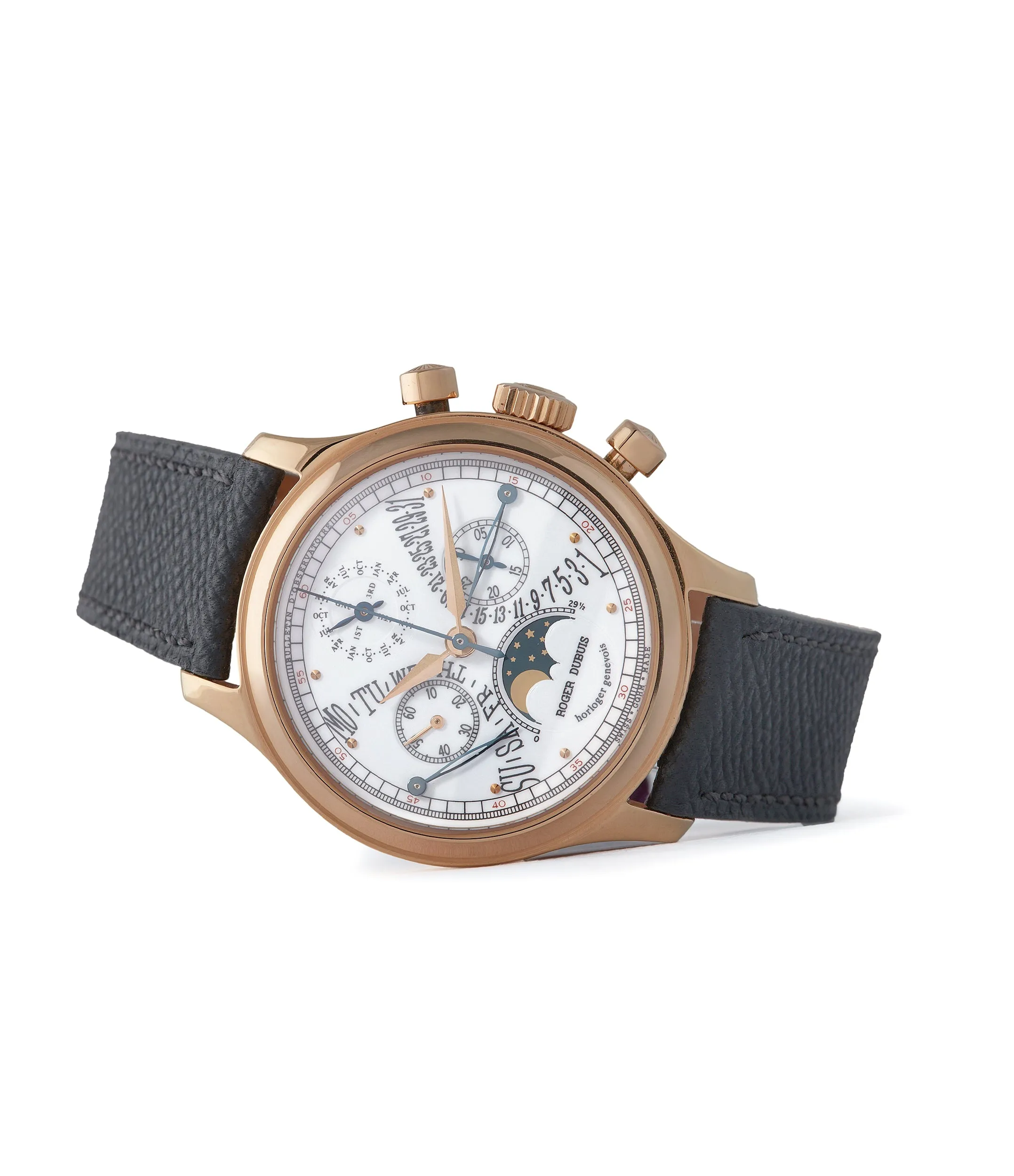 Hommage Chronograph Perpetual Calendar | Bi-Retrograde | Rose Gold