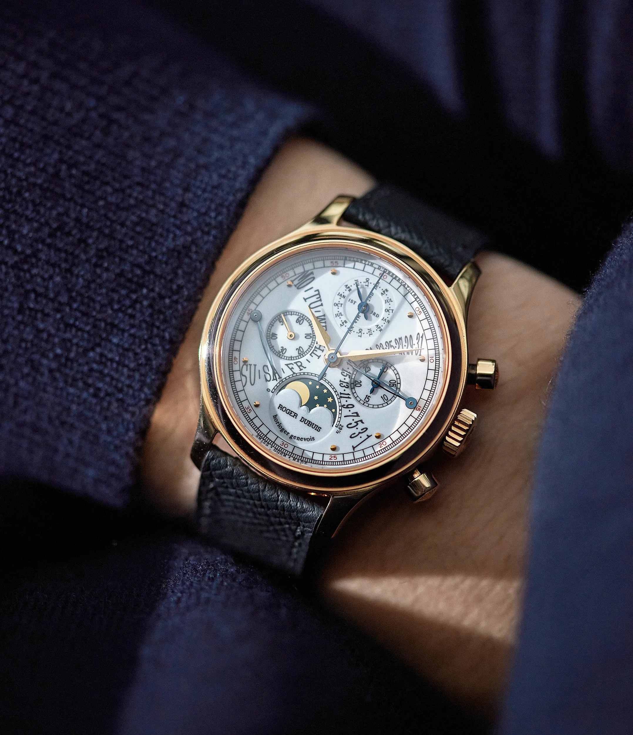 Hommage Chronograph Perpetual Calendar | Bi-Retrograde | Rose Gold