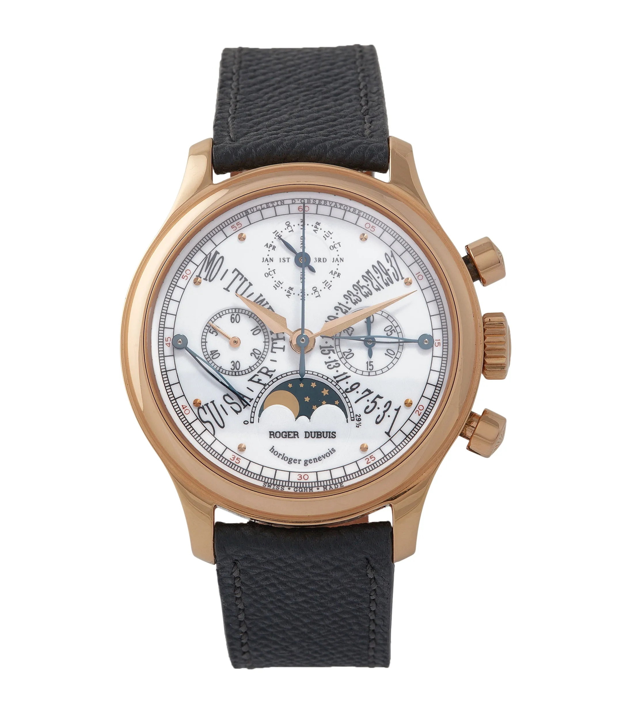 Hommage Chronograph Perpetual Calendar | Bi-Retrograde | Rose Gold