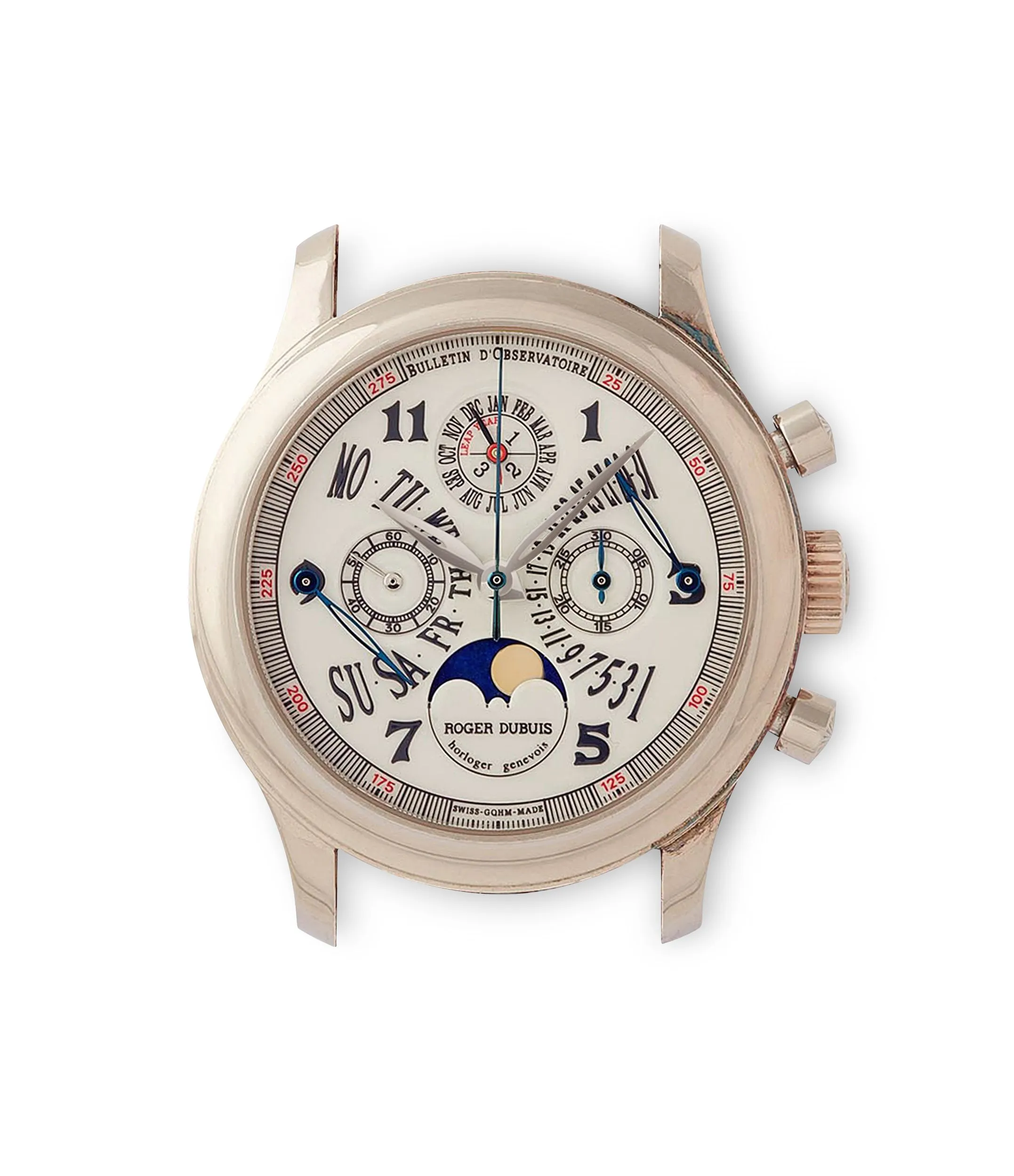 Hommage Chronograph Perpetual Calendar | Bi-Retrograde | White Gold