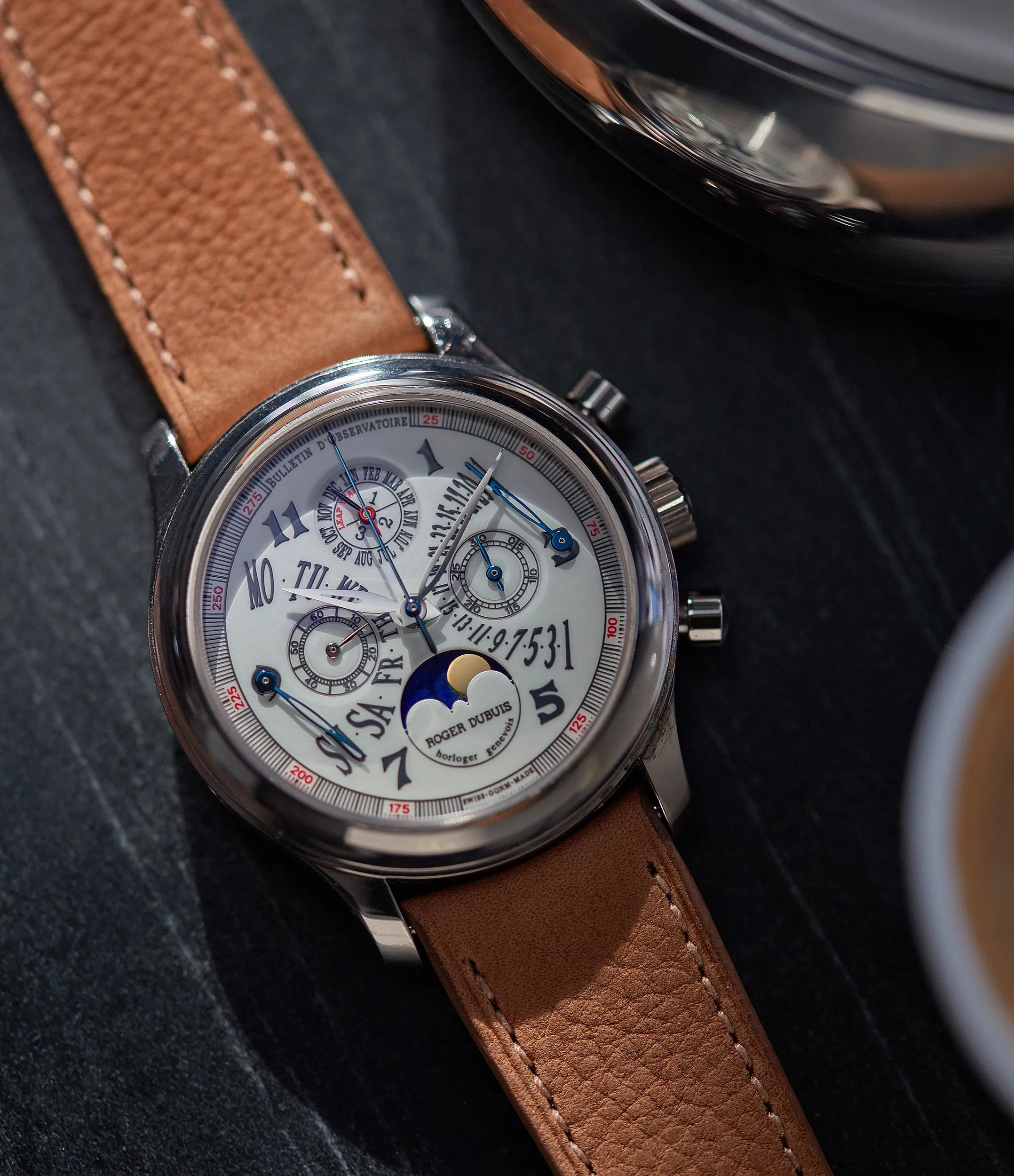 Hommage Chronograph Perpetual Calendar | Bi-Retrograde | White Gold