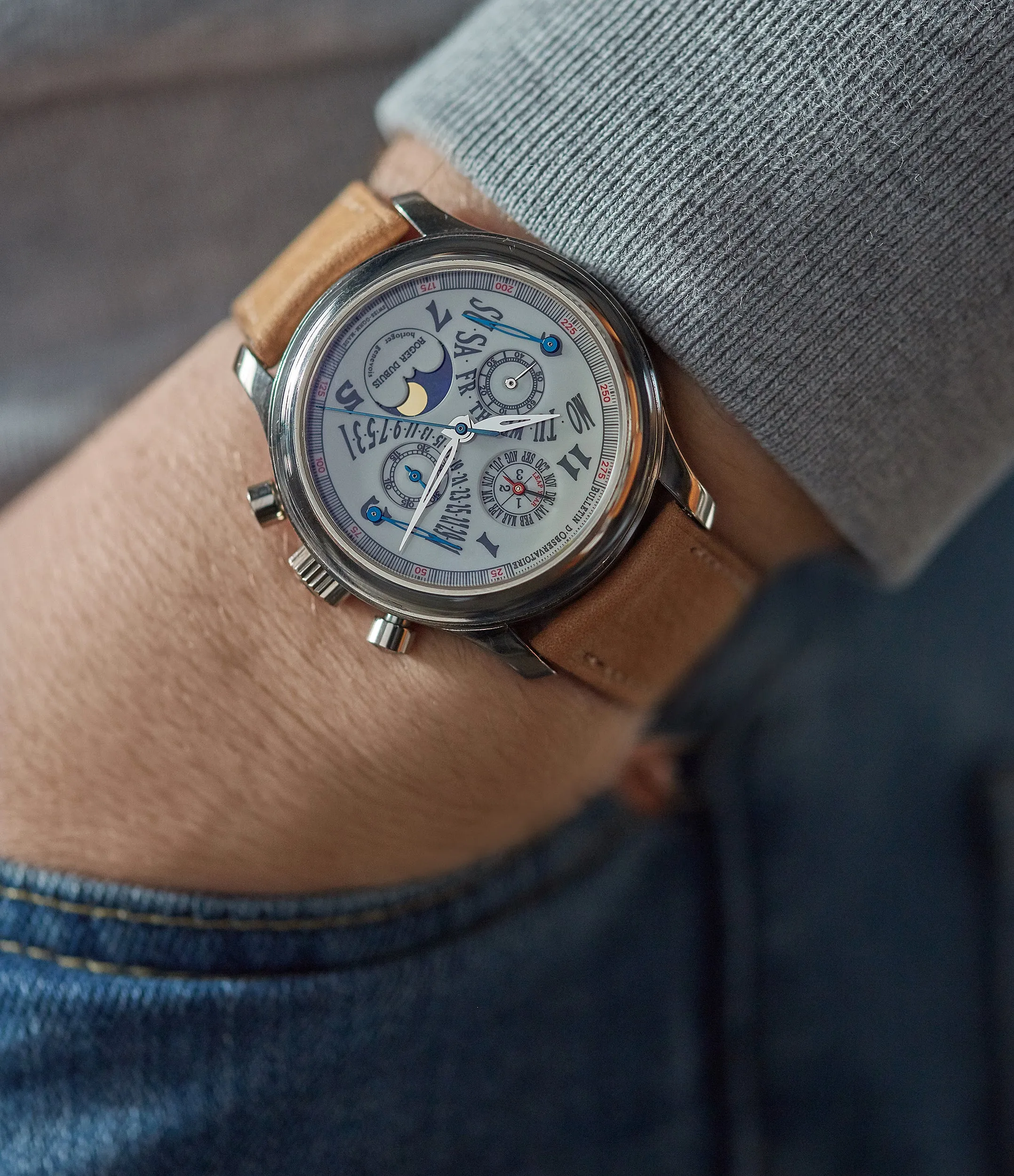 Hommage Chronograph Perpetual Calendar | Bi-Retrograde | White Gold