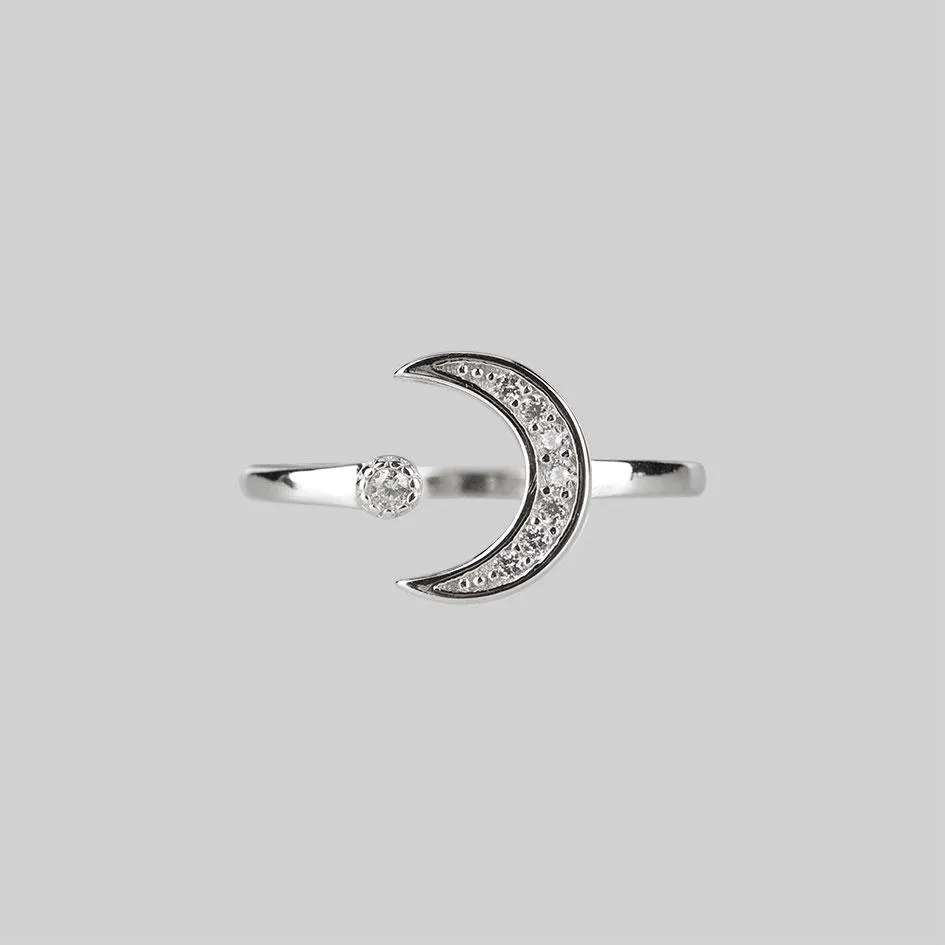 INDU. Moon & Star Ring