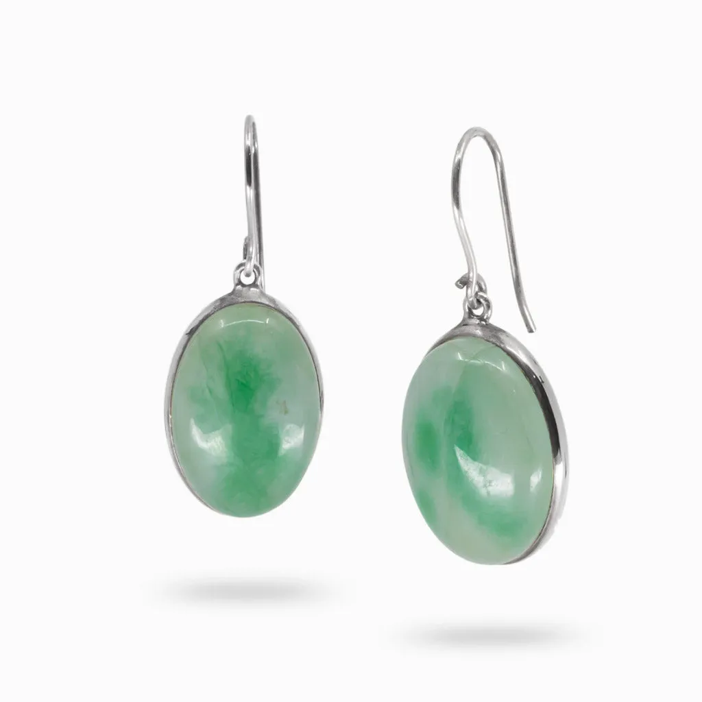 Jadeite Drop Earrings