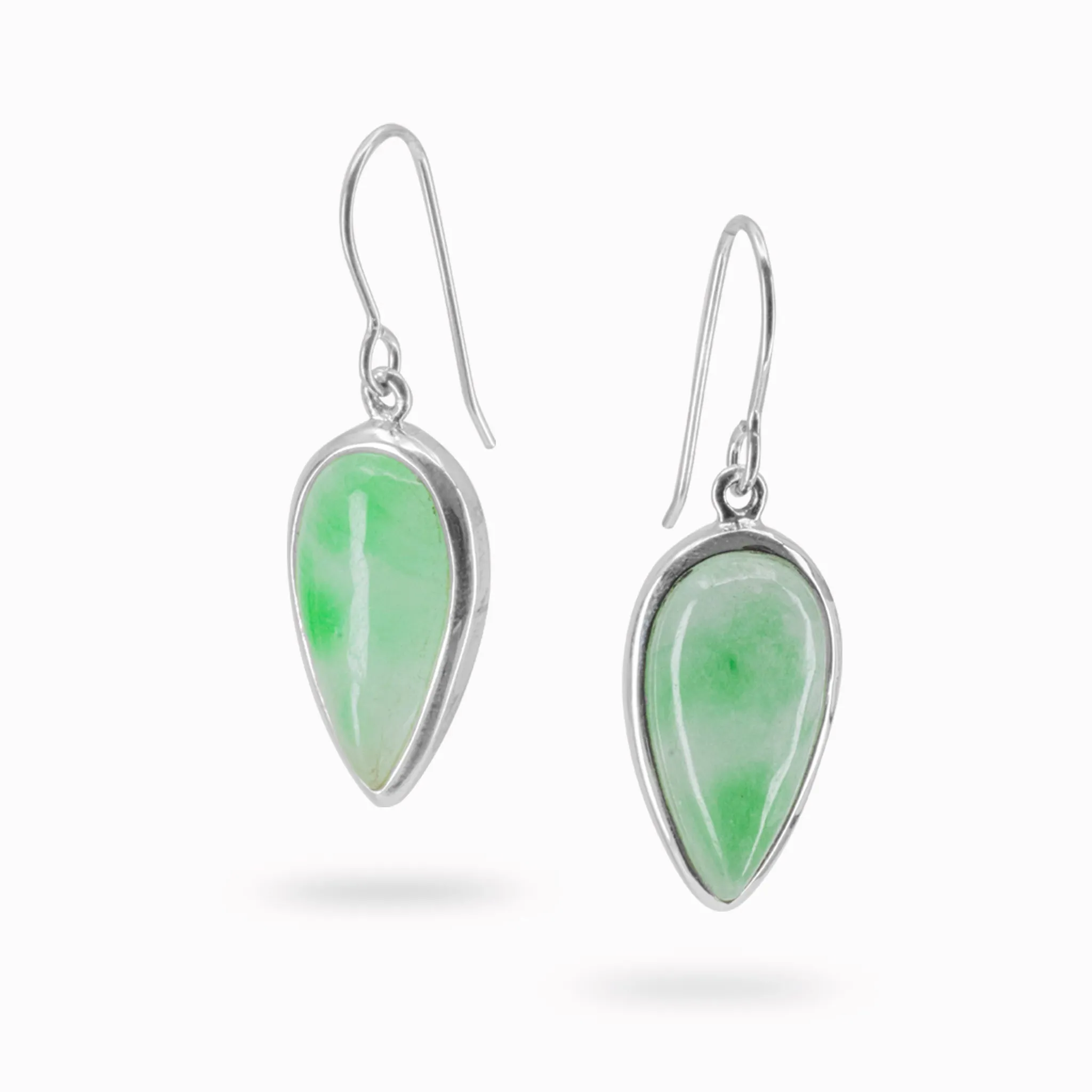 Jadeite Drop Earrings