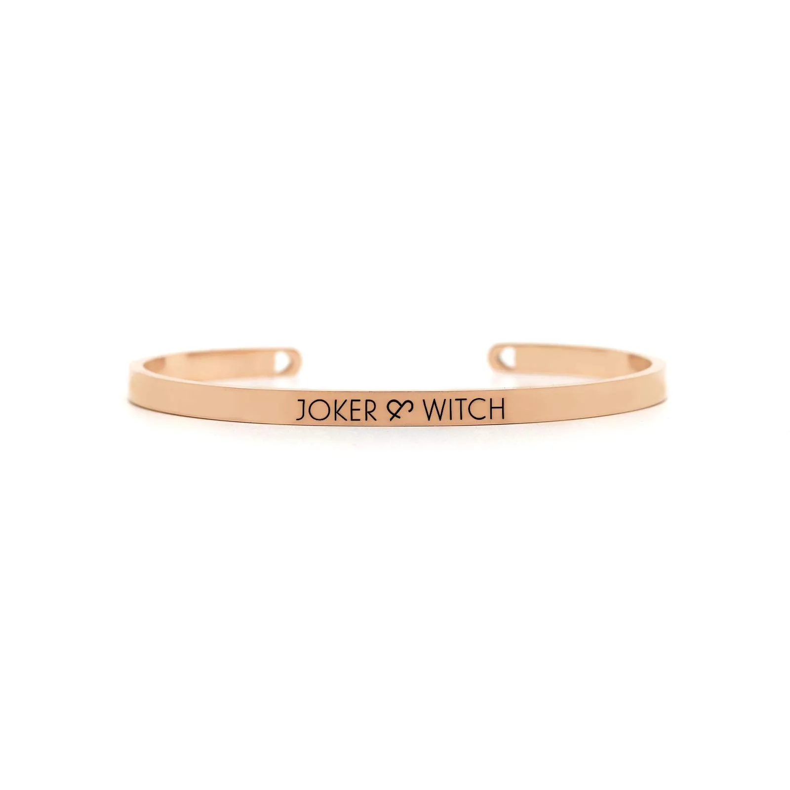 Joker & Witch Stainless Steel Analog Women Watch (White Dial Rose Gold Colored Strap), Rose Gold Band