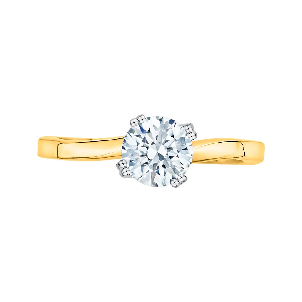 KATARINA 1 cttw Diamond Solitaire Promise Ring