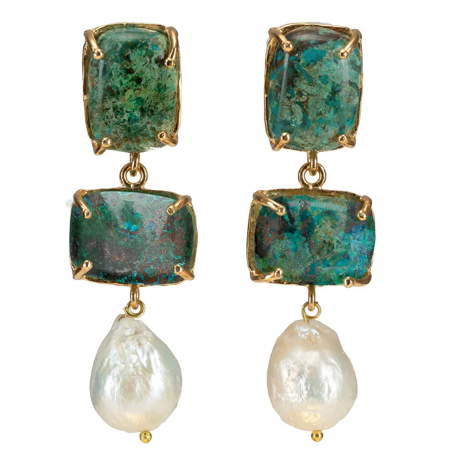 Loren Earrings Turquoise