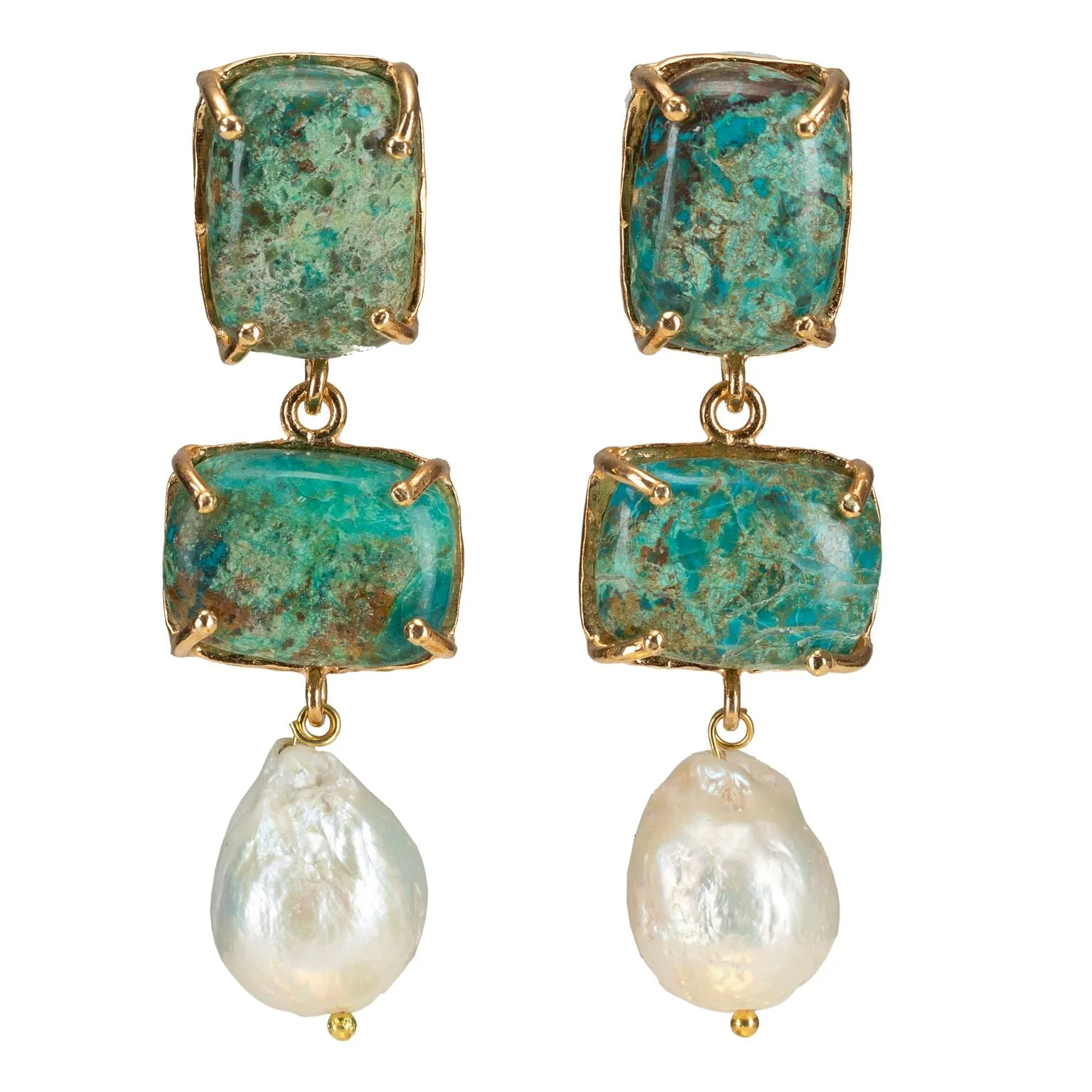 Loren Earrings Turquoise