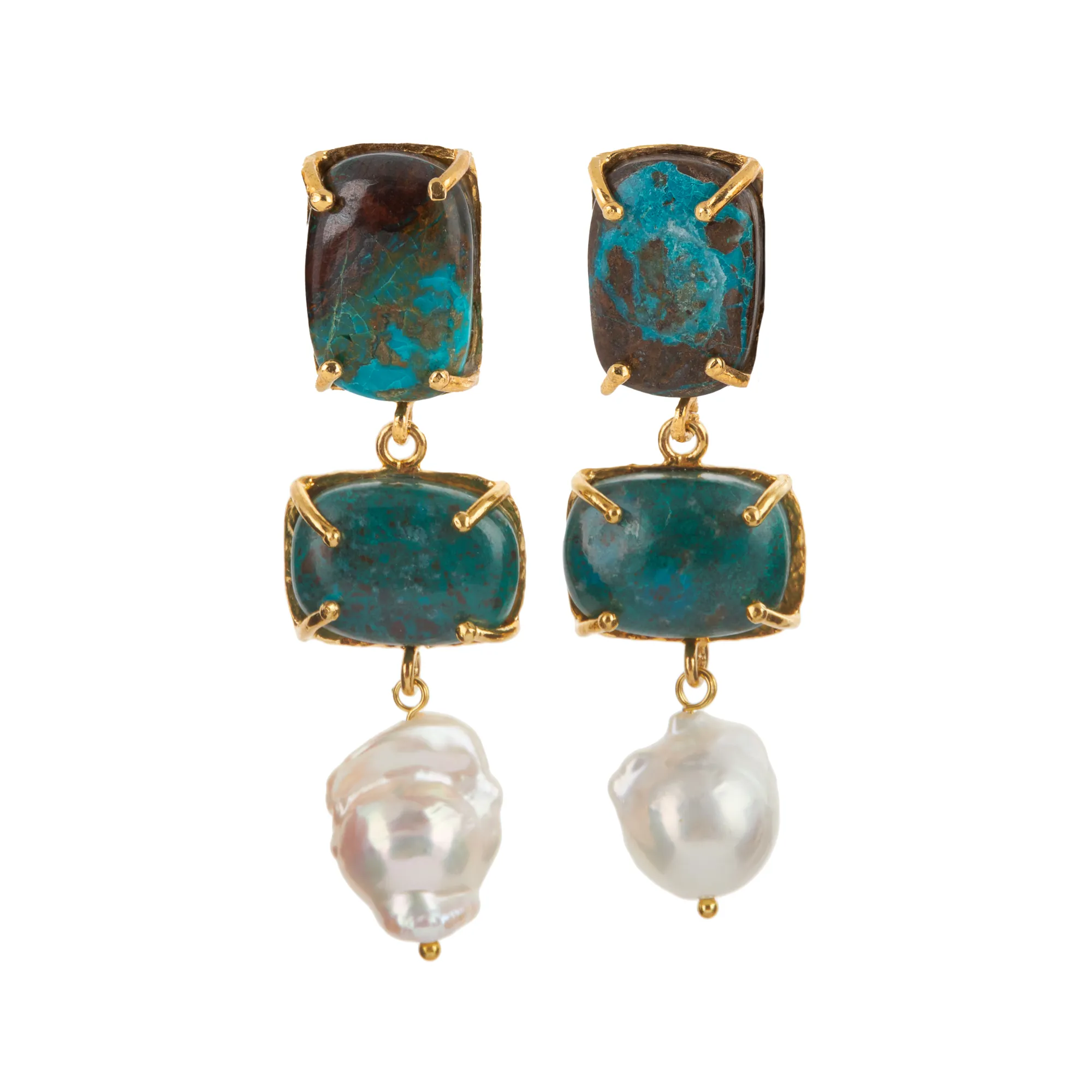 Loren Earrings Turquoise