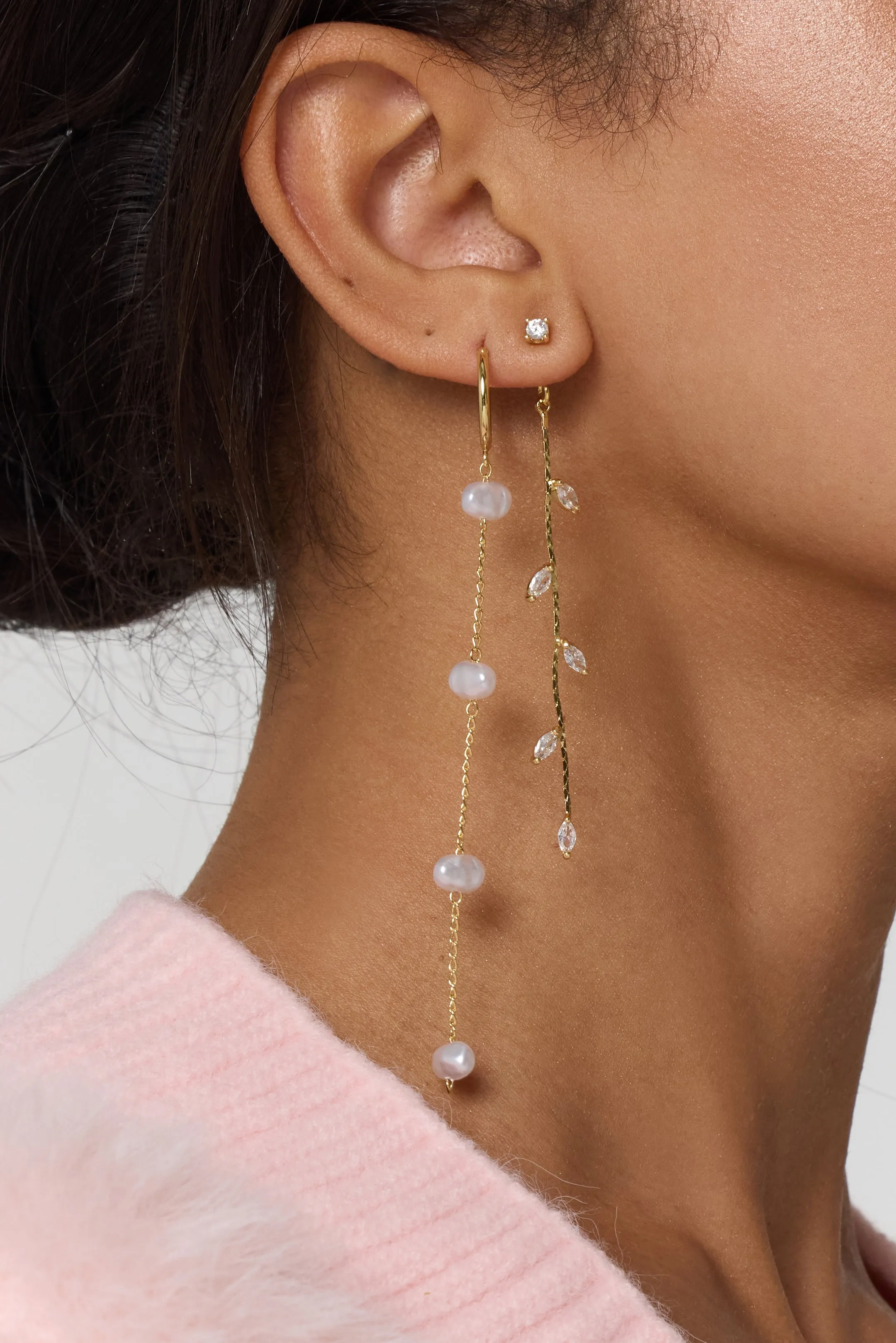 Marlo Pearl Drop Earring