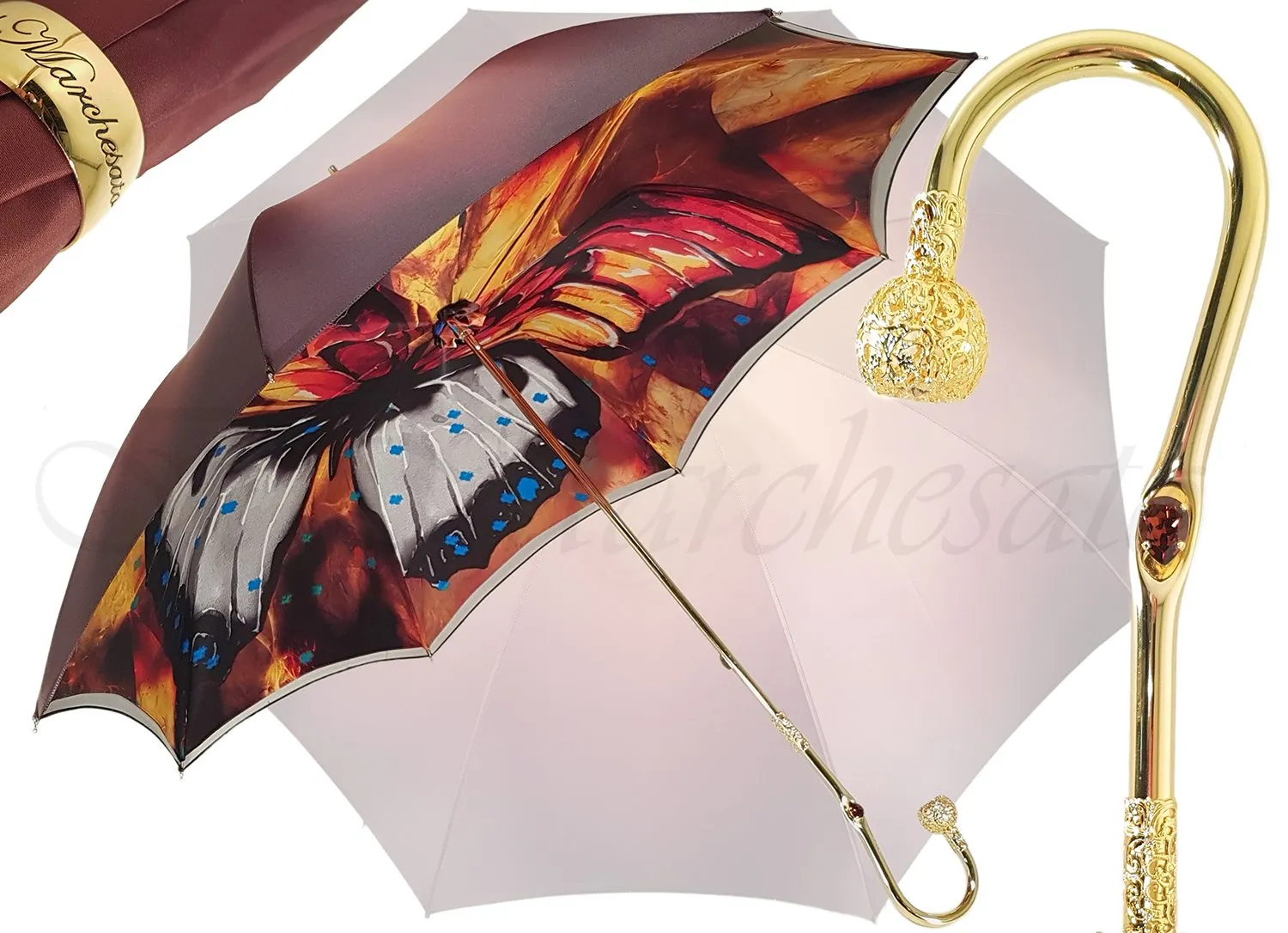 Marvelous Colorful Butterfly Umbrella