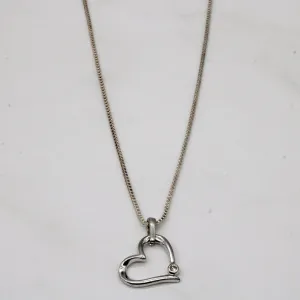 'Michael Hill' Diamond Heart Pendant Necklace | 0.01ct | 18" |