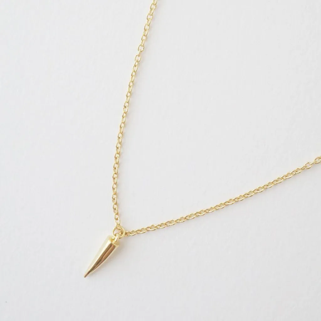 Mini Spike Necklace - Final Sale