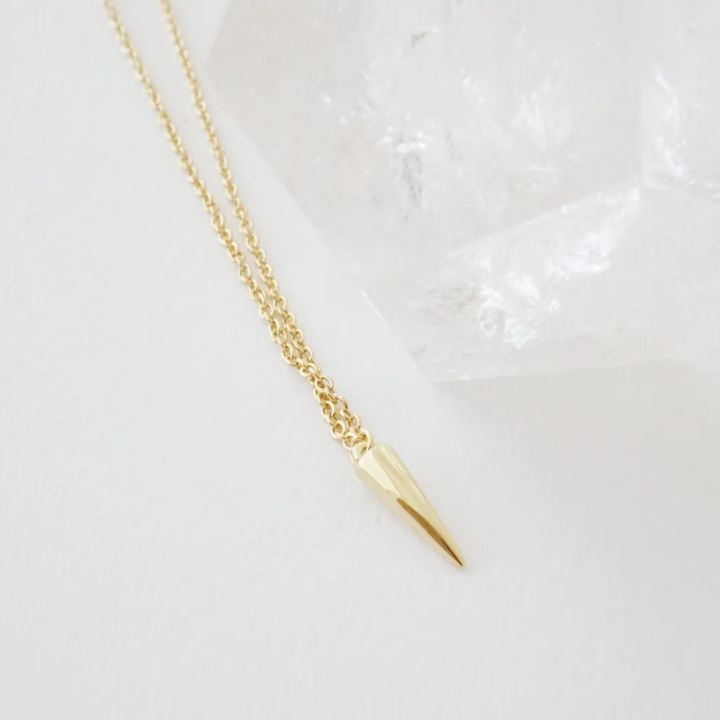 Mini Spike Necklace - Final Sale