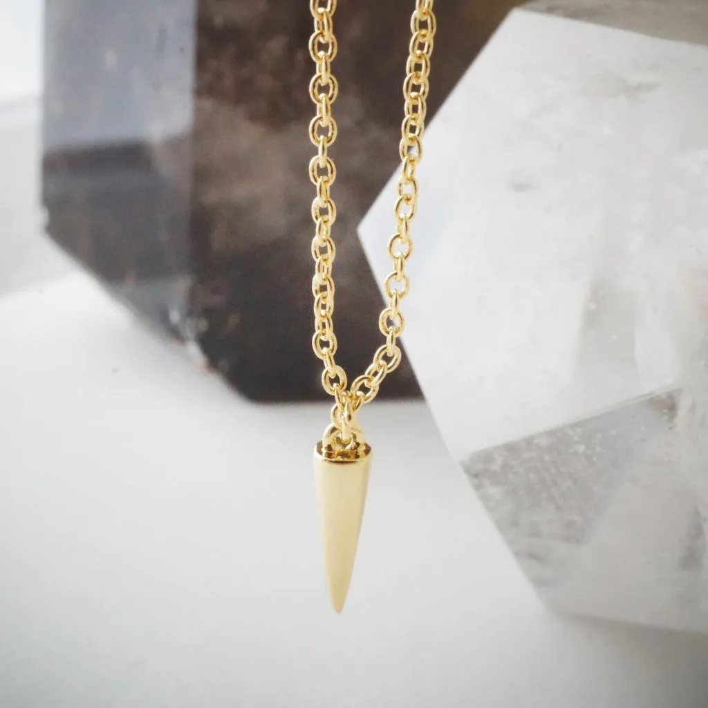 Mini Spike Necklace - Final Sale