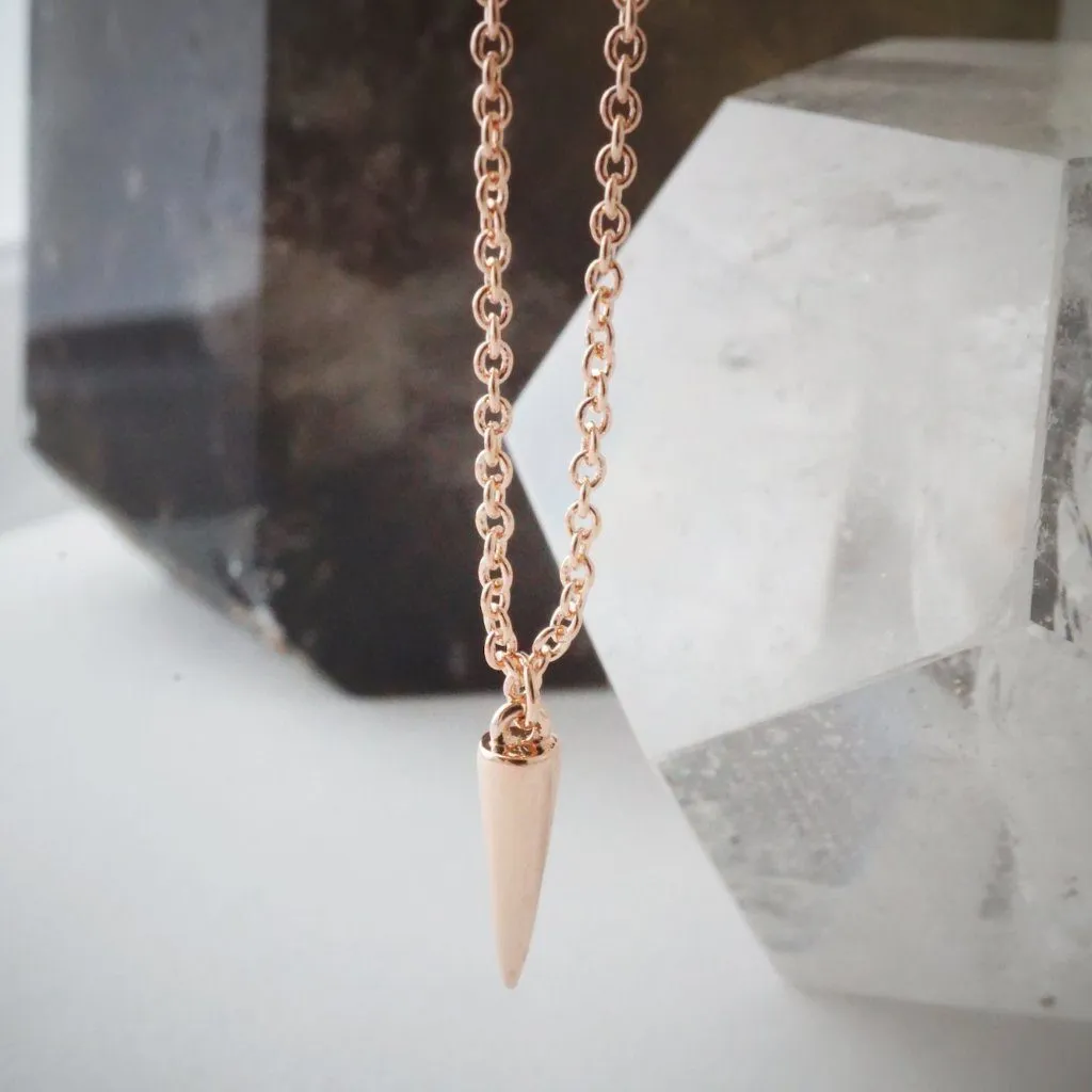 Mini Spike Necklace - Final Sale