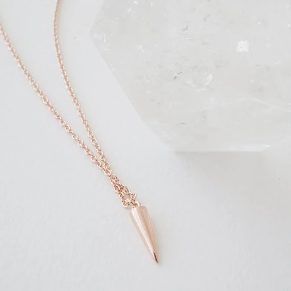 Mini Spike Necklace - Final Sale