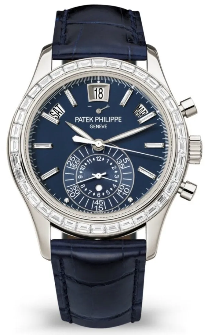 Patek Philippe Annual Calendar Chronograph Blue Dial 5961P-001