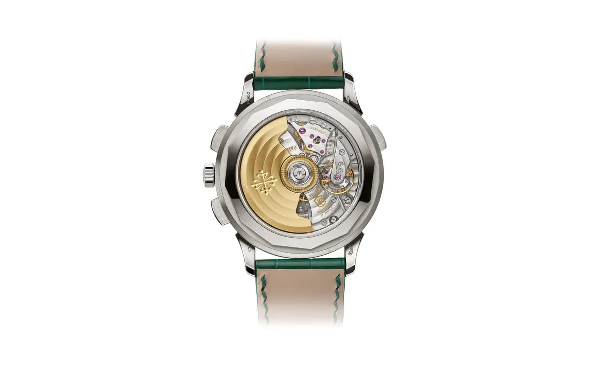 Patek Philippe World Time Flyback Chronograph Green 5930P-001