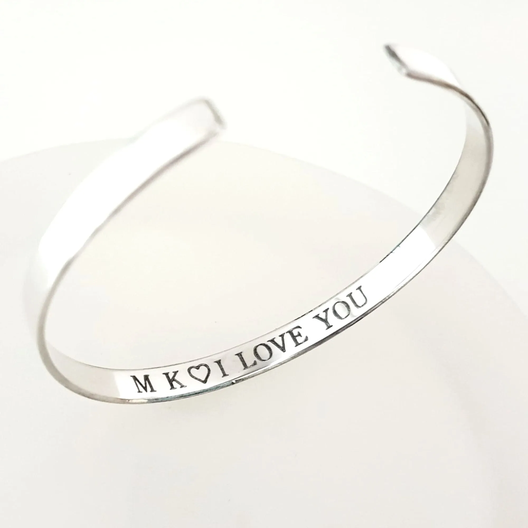 Personalized Love Bracelet for Her - Birthday Gift