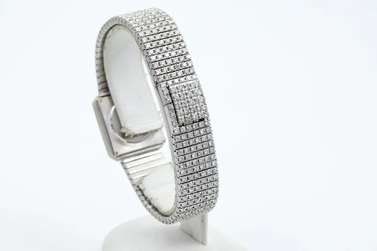 Piaget 18K White Gold with 10.38 total Carat Weight of Diamonds