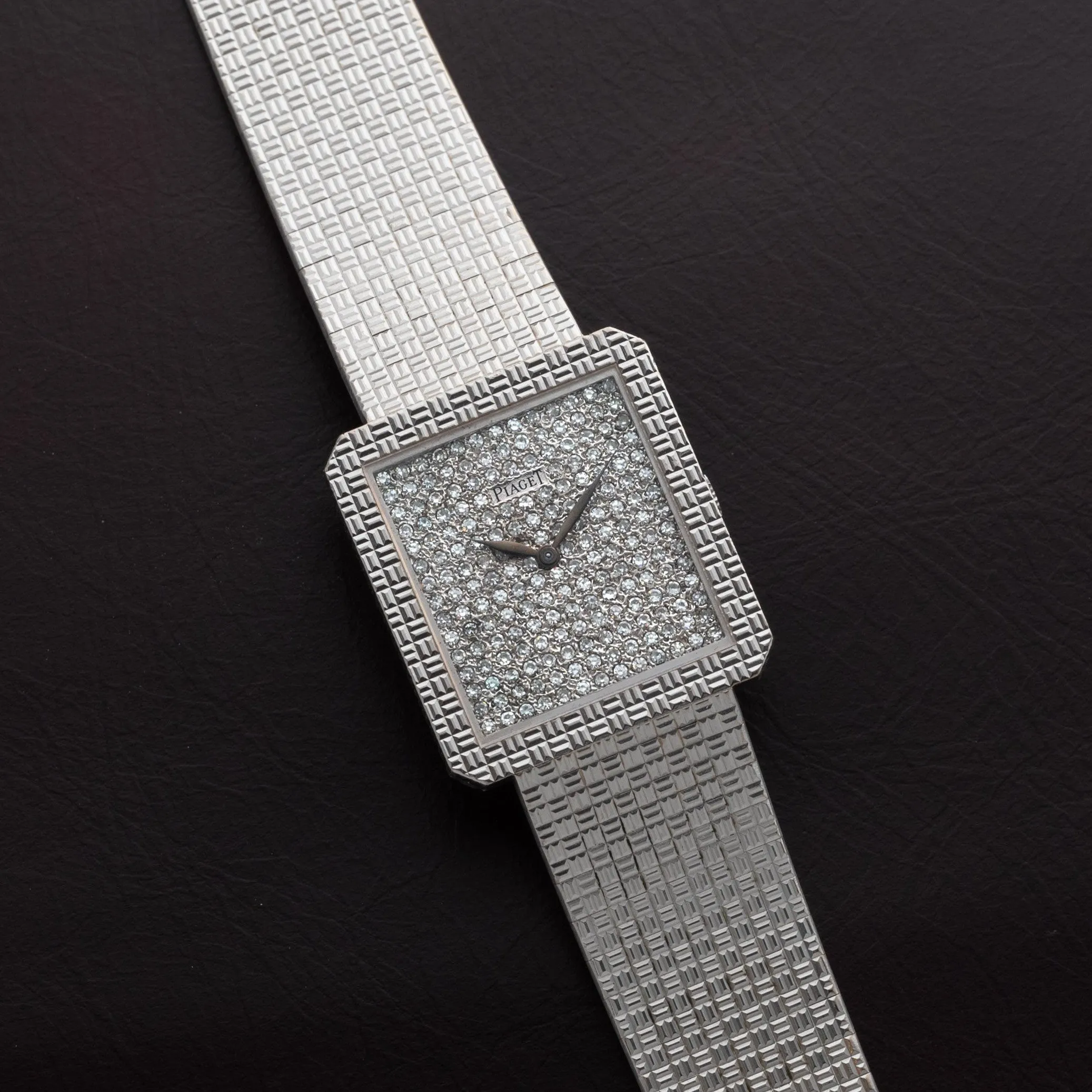 Piaget 'Brick' Diamond Dress Watch