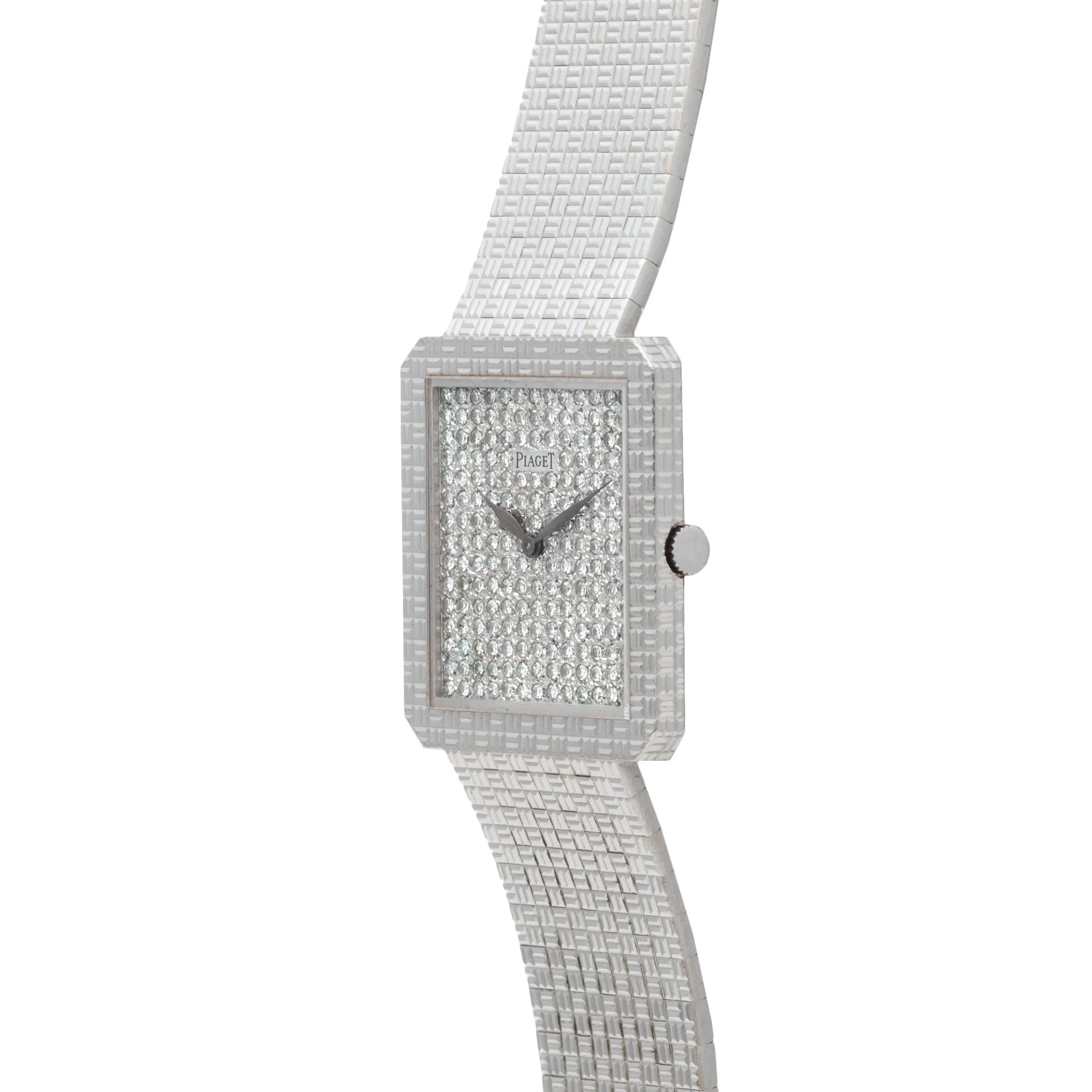 Piaget 'Brick' Diamond Dress Watch