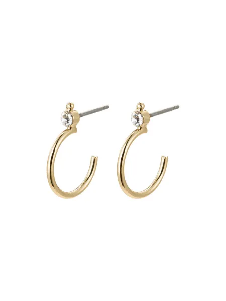 Pilgrim Gabrielle Crystal Hoop Earring