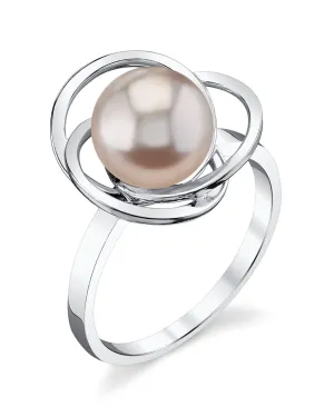 Pink Freshwater Pearl Khilana Ring