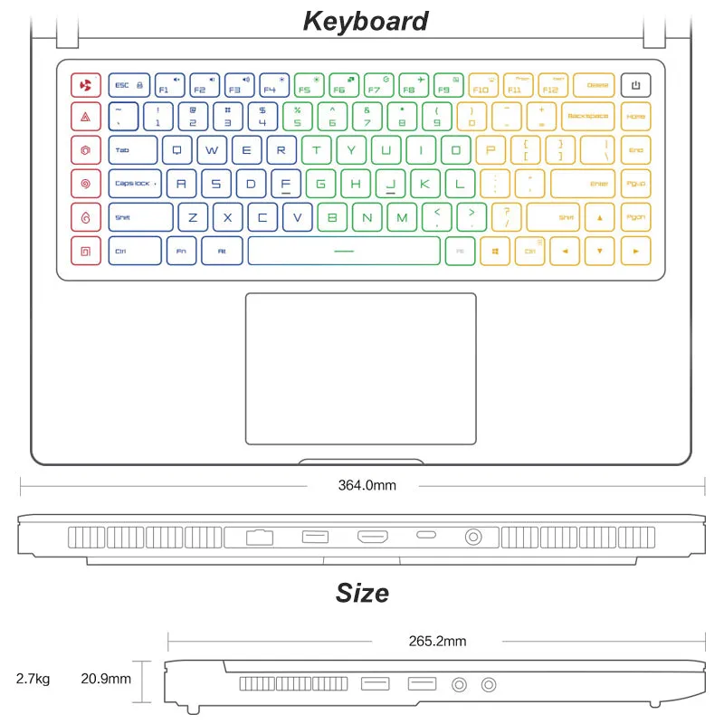 Pre-sale Xiaomi Gaming Notebook 15.6 inch 128GB/256GB SSD 1TB Quad-core 8GB 3.5GHz i5-7300HQ i7-7700HQ laptop GTX 1050 Ti/1060