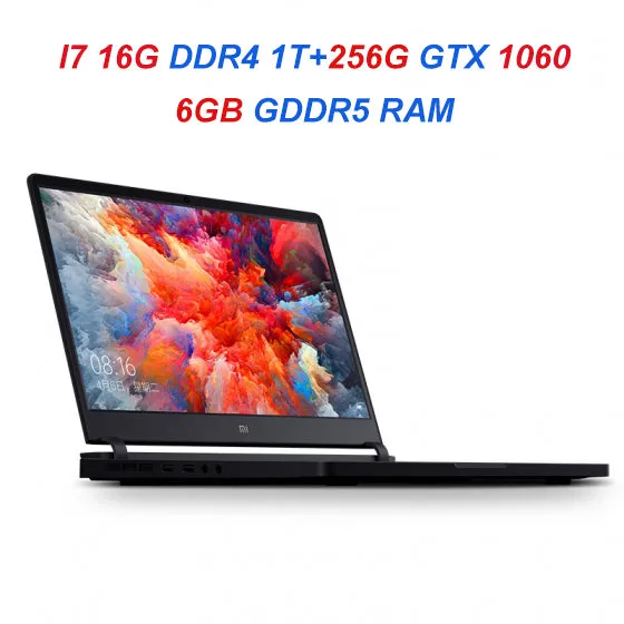 Pre-sale Xiaomi Gaming Notebook 15.6 inch 128GB/256GB SSD 1TB Quad-core 8GB 3.5GHz i5-7300HQ i7-7700HQ laptop GTX 1050 Ti/1060