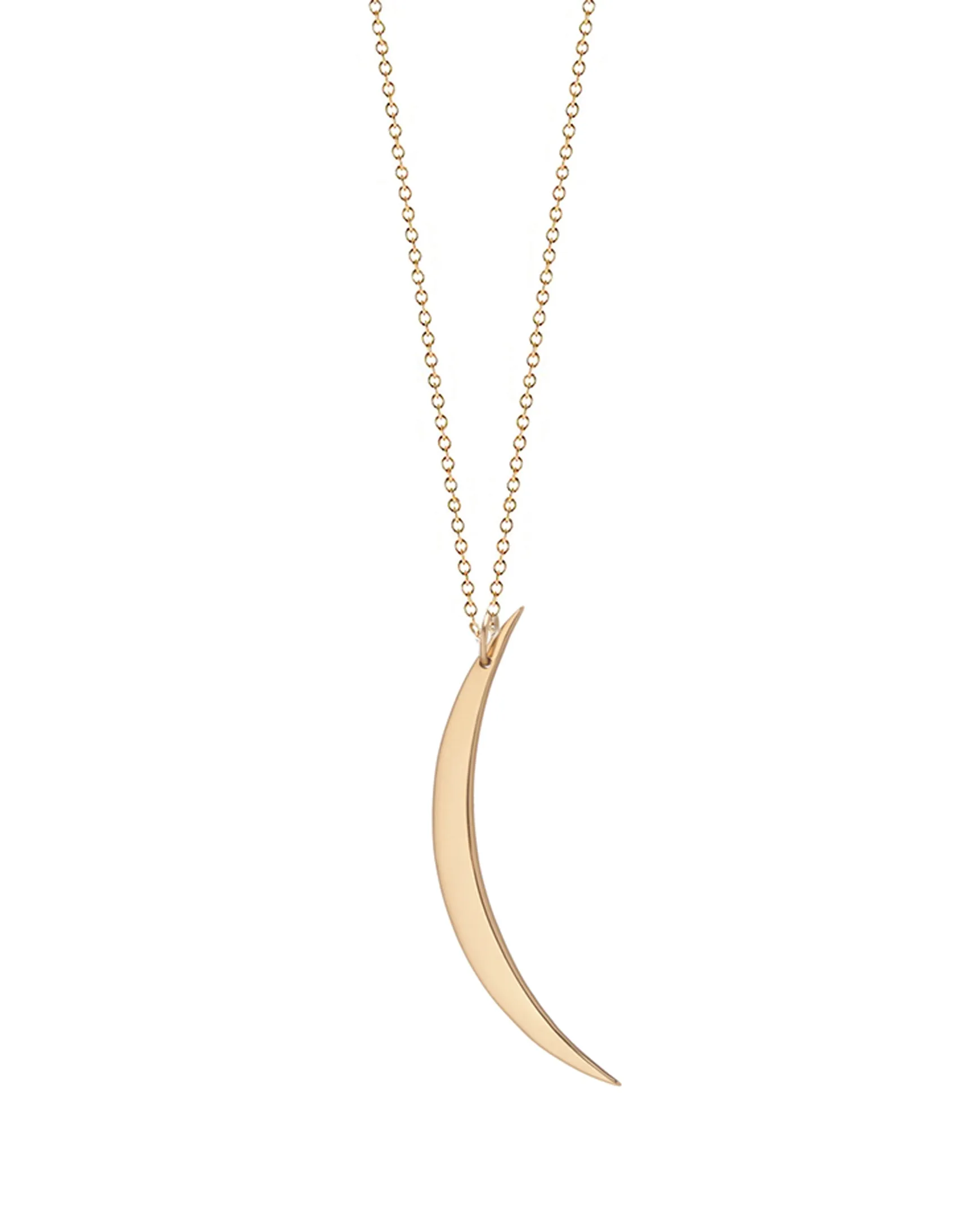 Quarter Moon Necklace