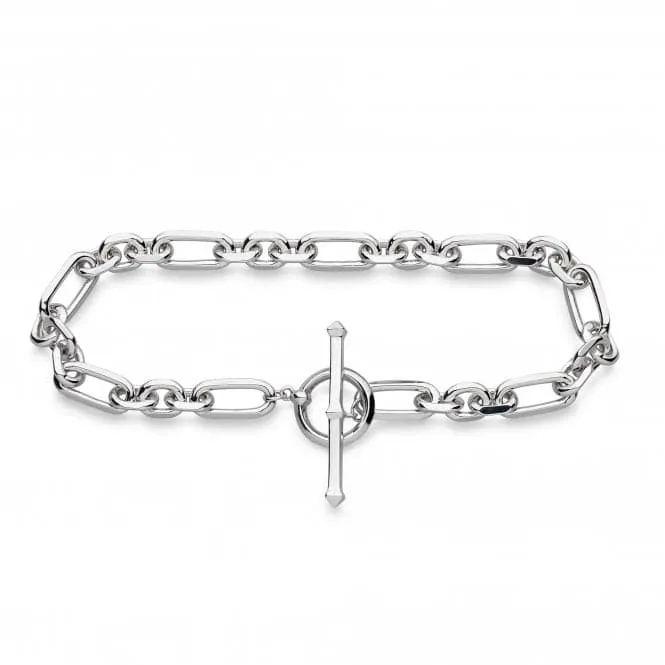 Revival Astoria Figaro 7.5" Chain T-Bar Bracelet 70437RP