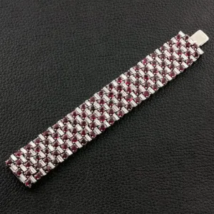 Ruby & Diamond Estate Bracelet