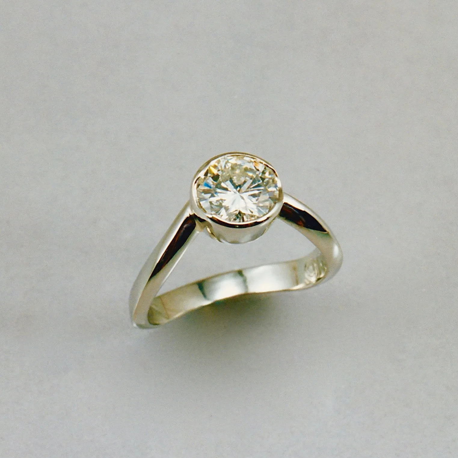 Smooth Mountain Ring