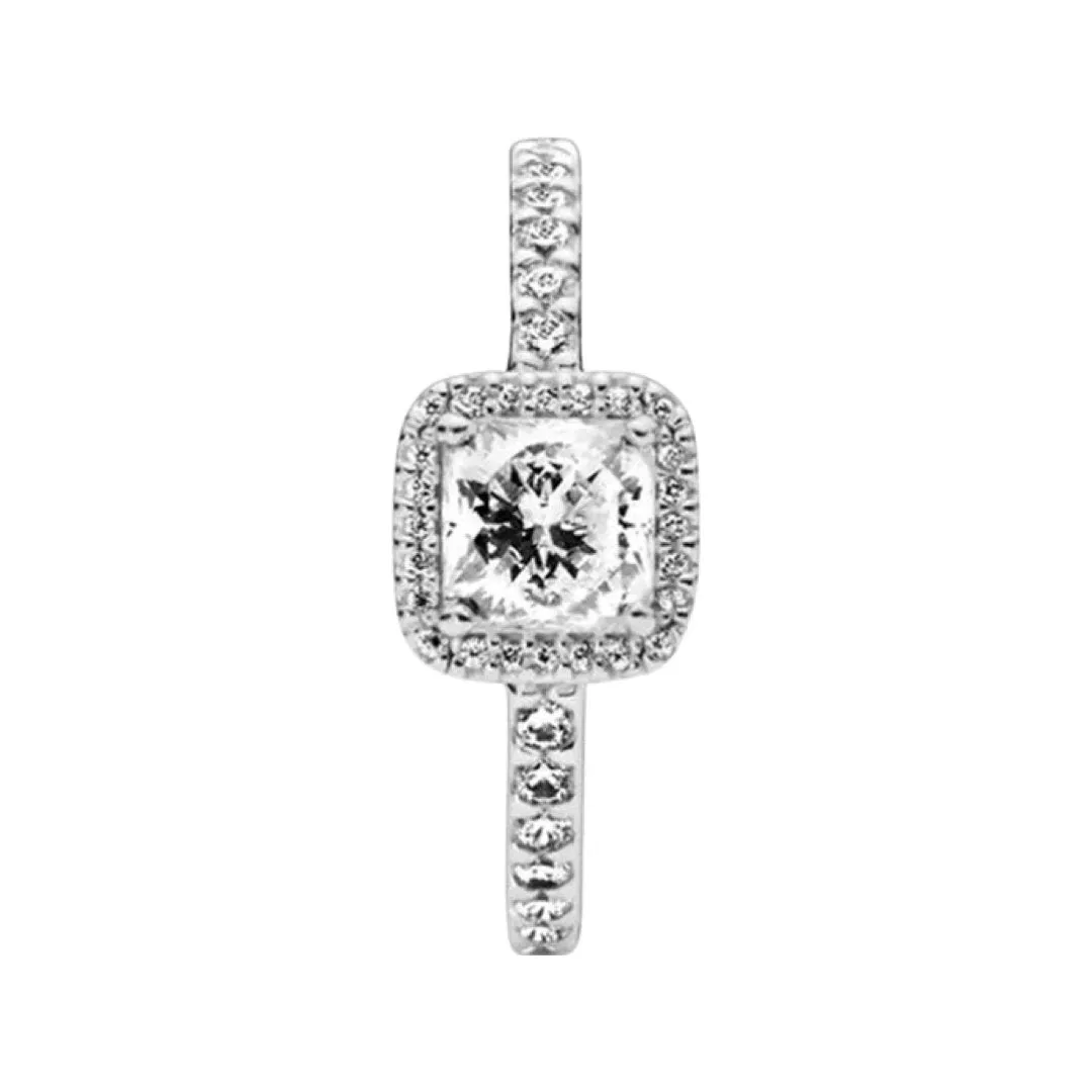 SQUARE SPARKLING RING