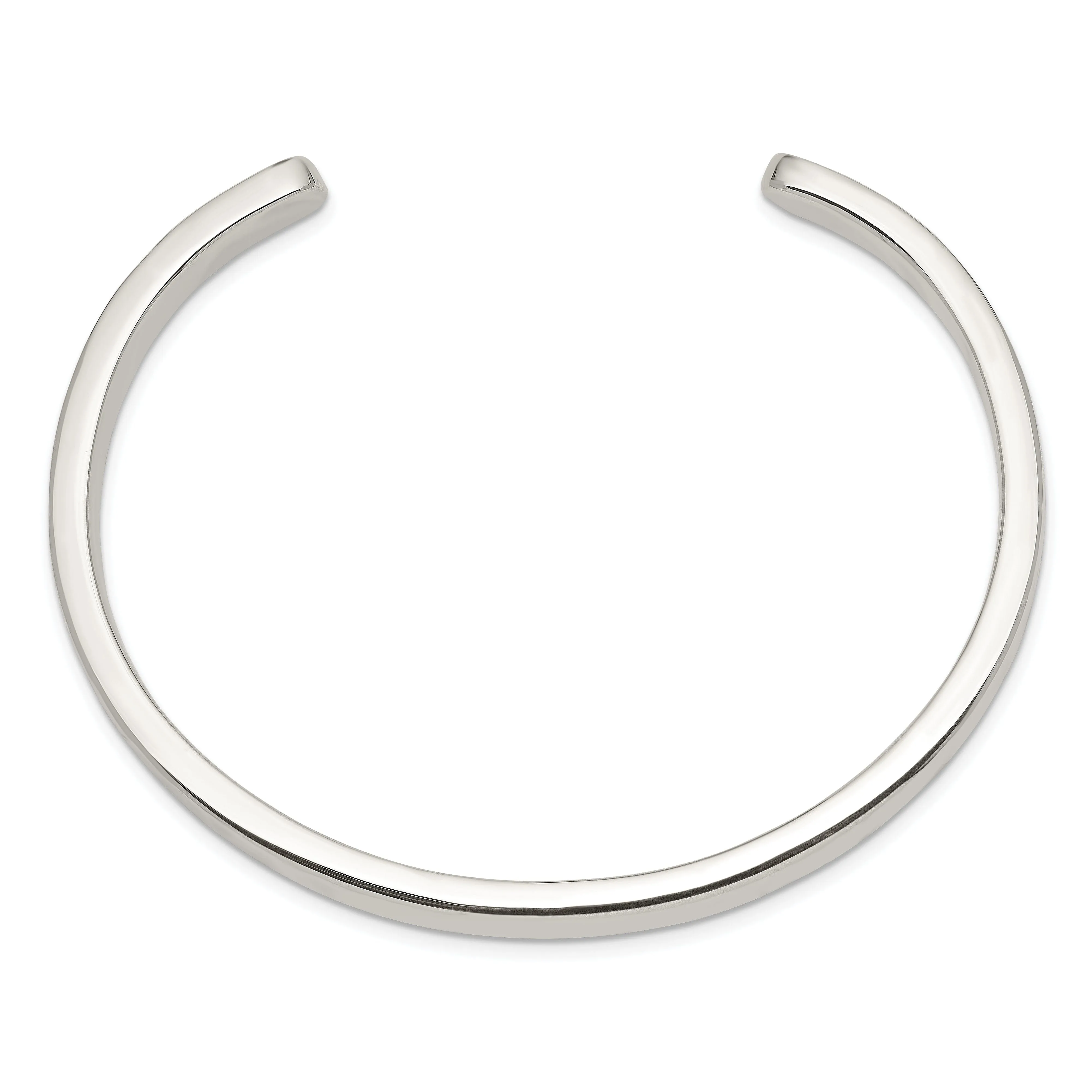 Sterling Silver Classic 7MM Cuff Bangle