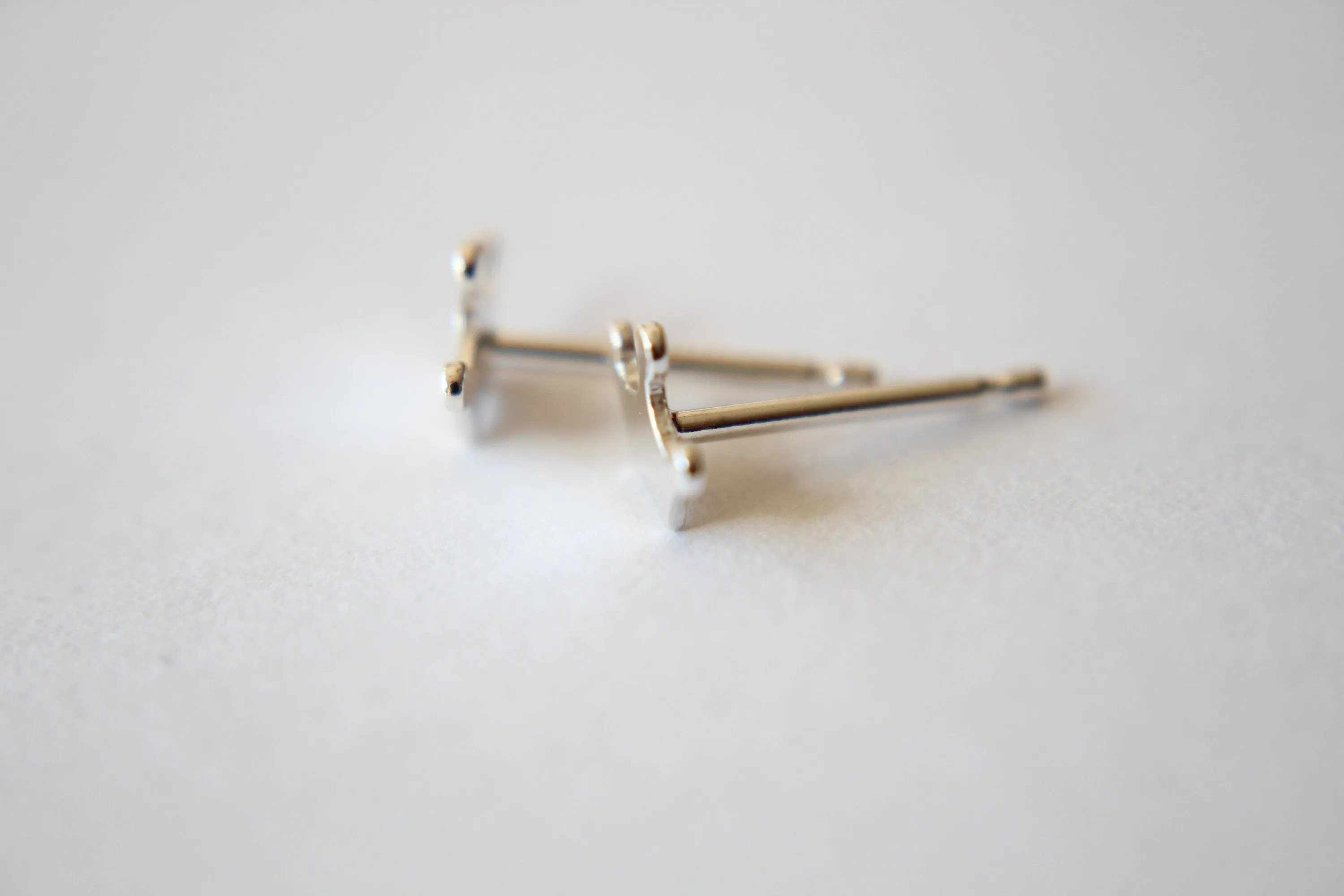 Sterling Silver Crown Earrings, Crown Stud Earrings, Tiny Sterling Silver Crown Stud Earrings, Small Crown Post Earrings, Tiny Crown Jewelry