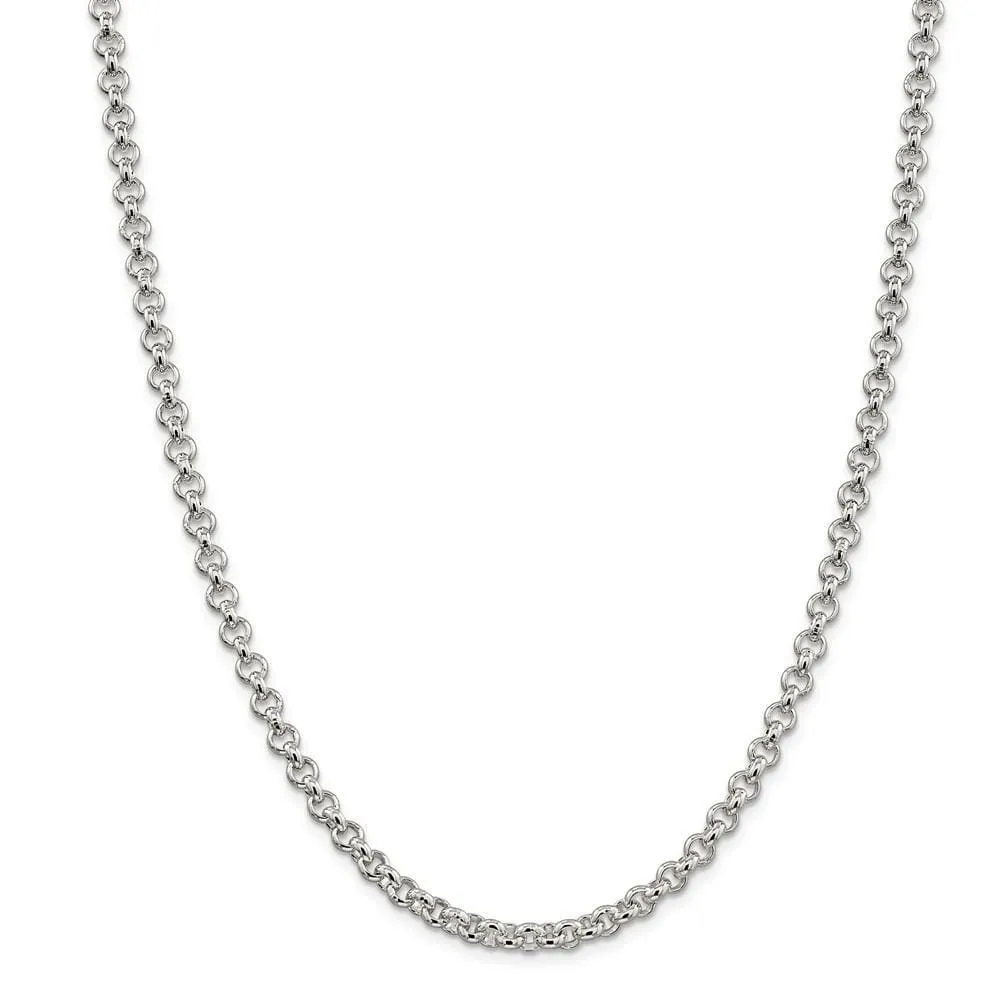 Sterling Silver Rolo Chain 5MM