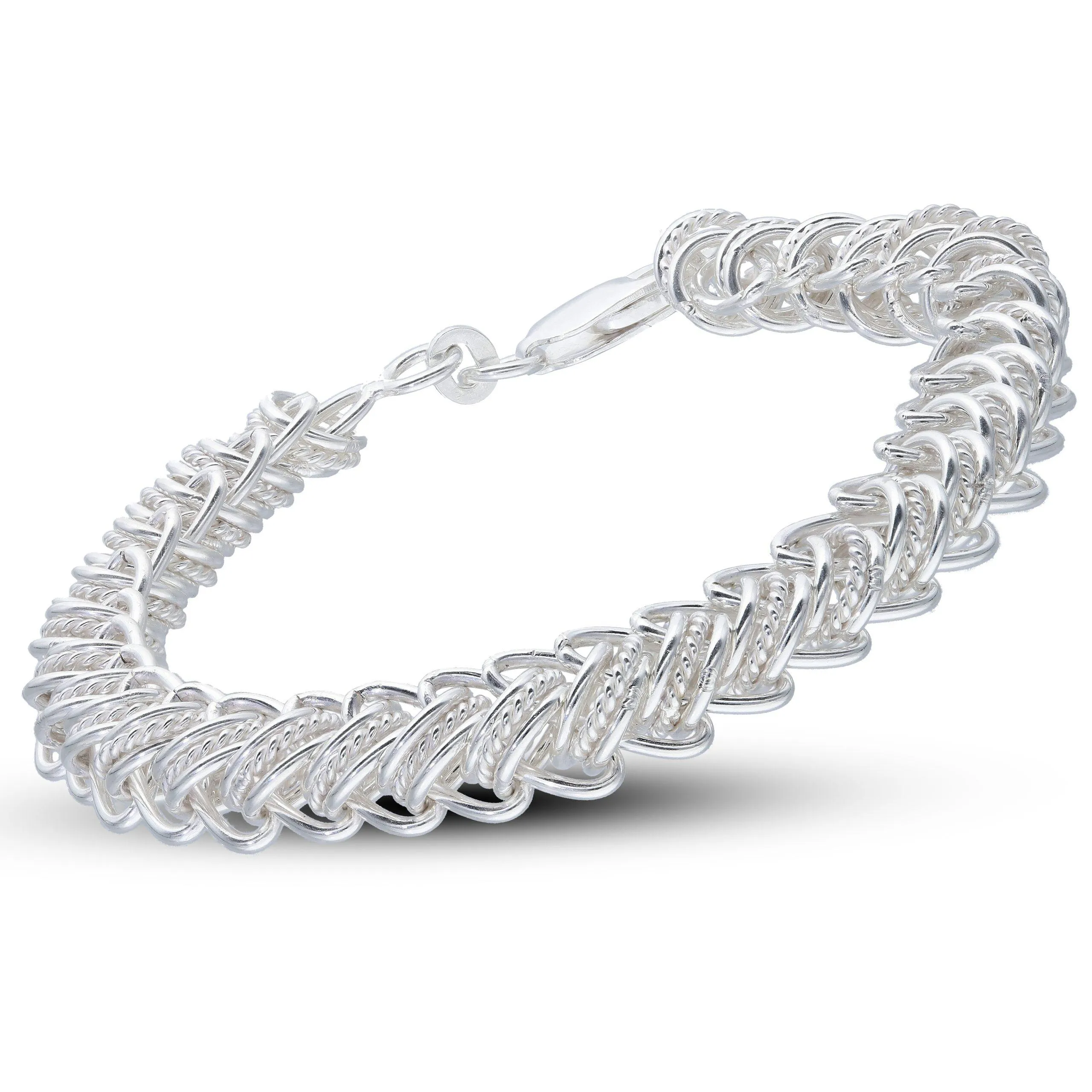 Sterling Silver Twisted Bracelet