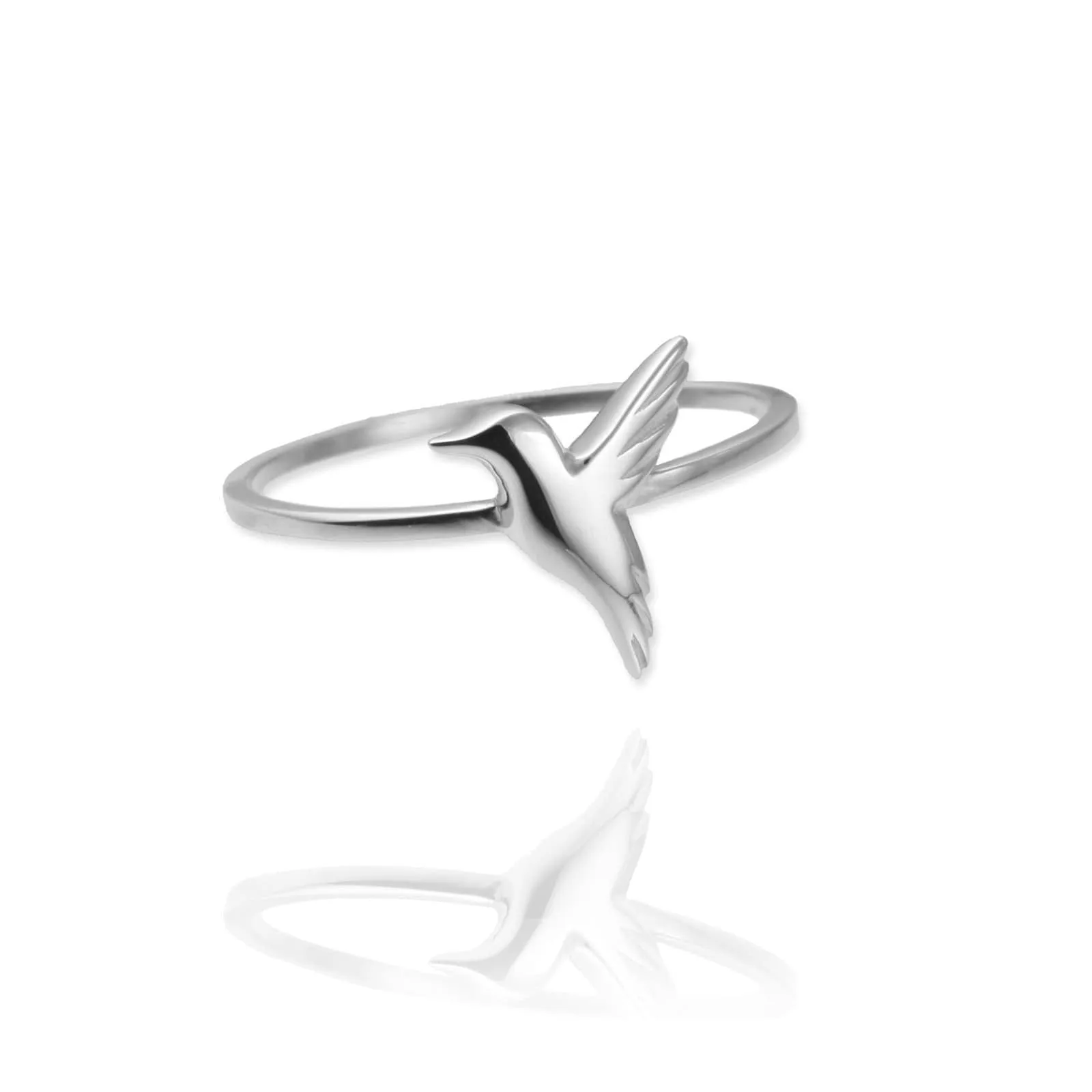 Tiny Hummingbird Ring