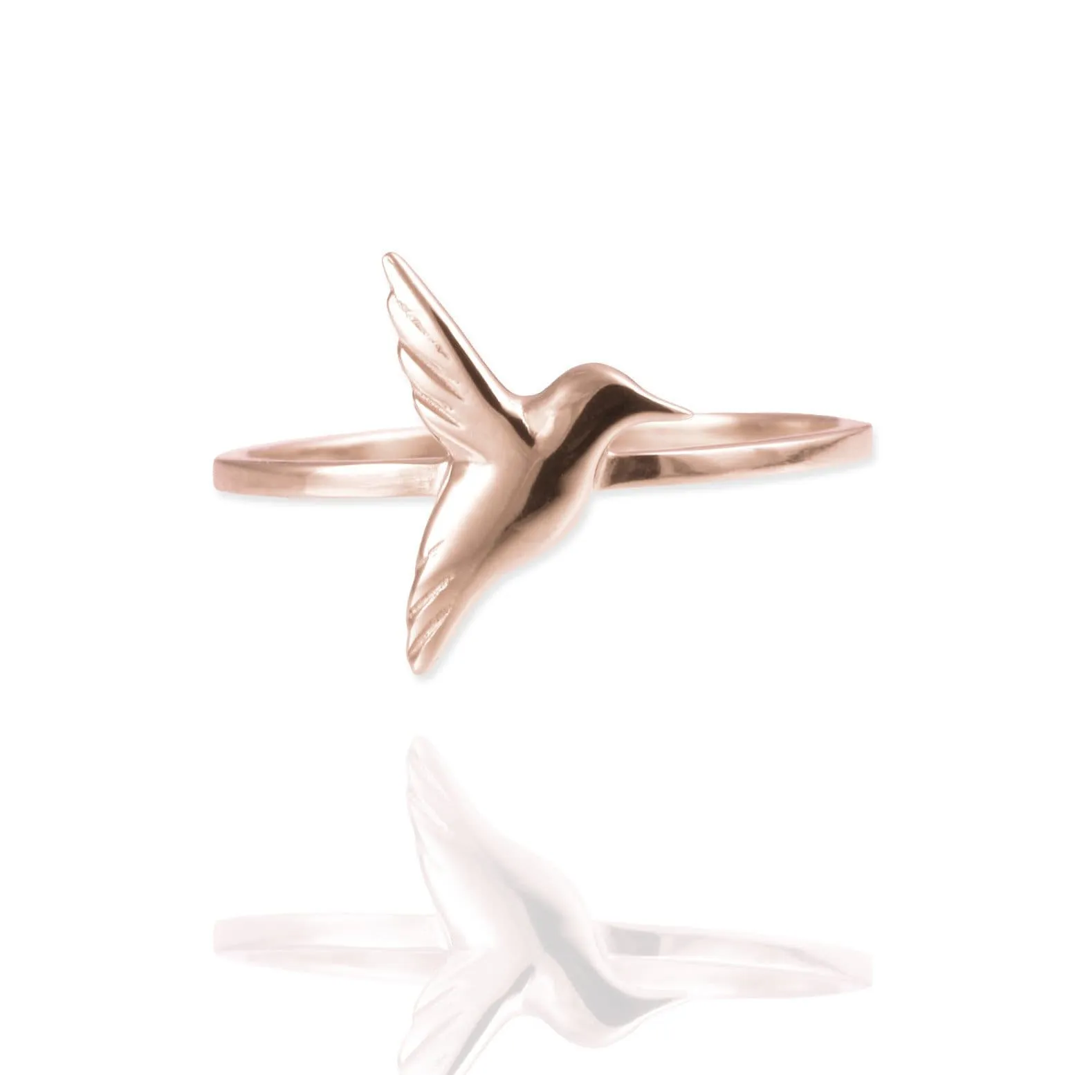 Tiny Hummingbird Ring