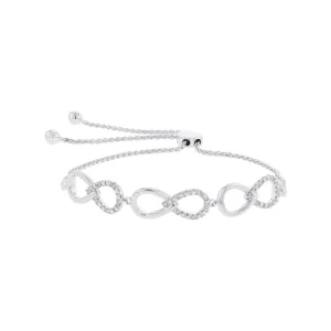 Together Forever Diamond Bolo Bracelet