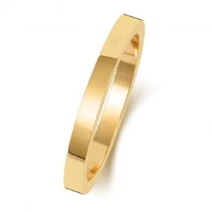 Wedding Band 18K Flat Flat 2mm-1.15 Wedding  Ring WQ171L/I