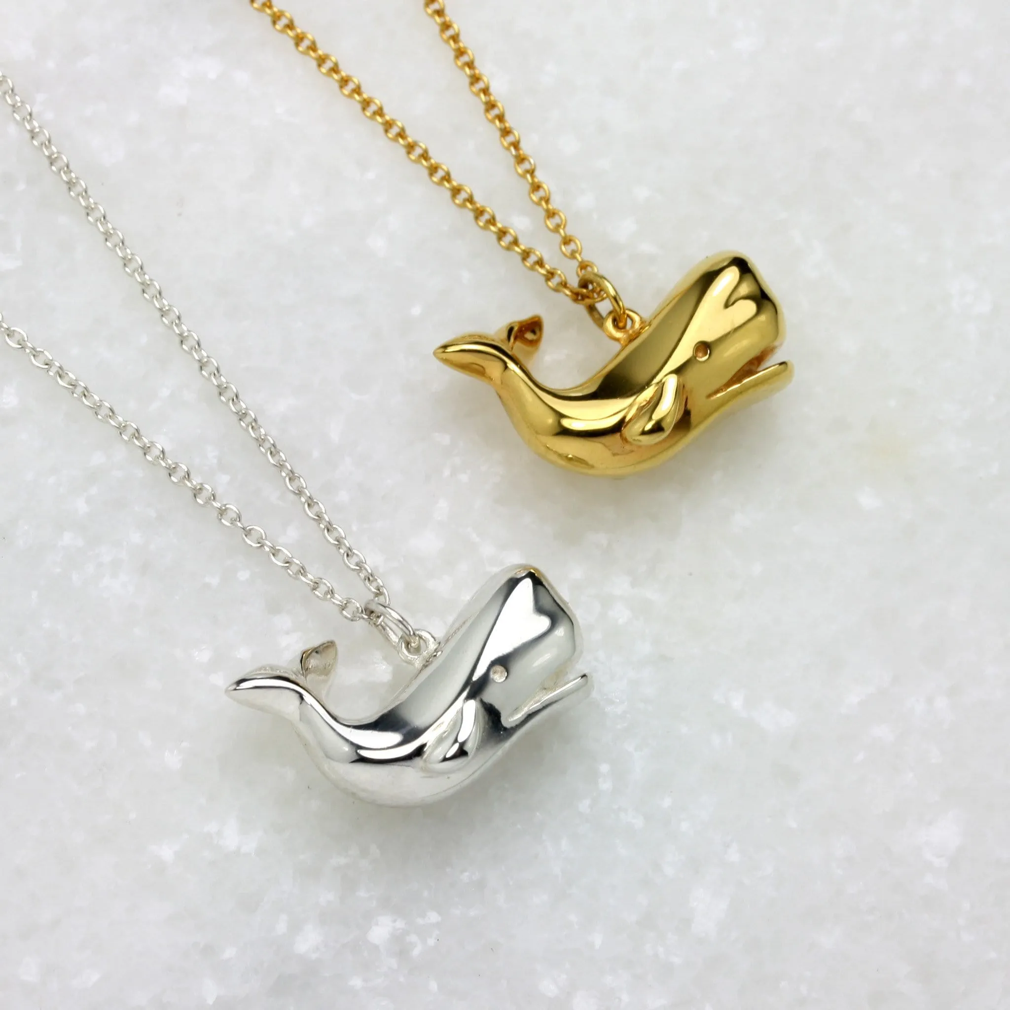 Whale Pendant Necklace